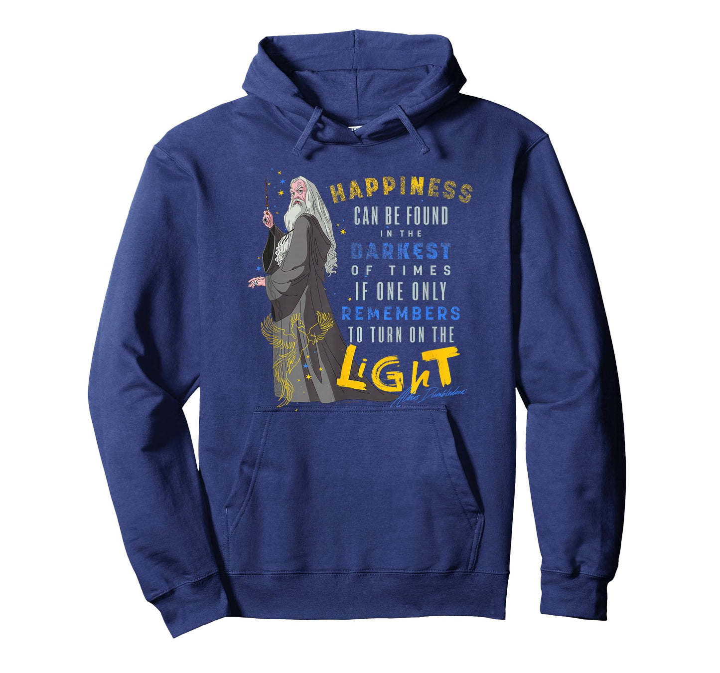 Harry Potter Deathly Hallows 2 Albus Dumbledore Quote Poster T-Shirt