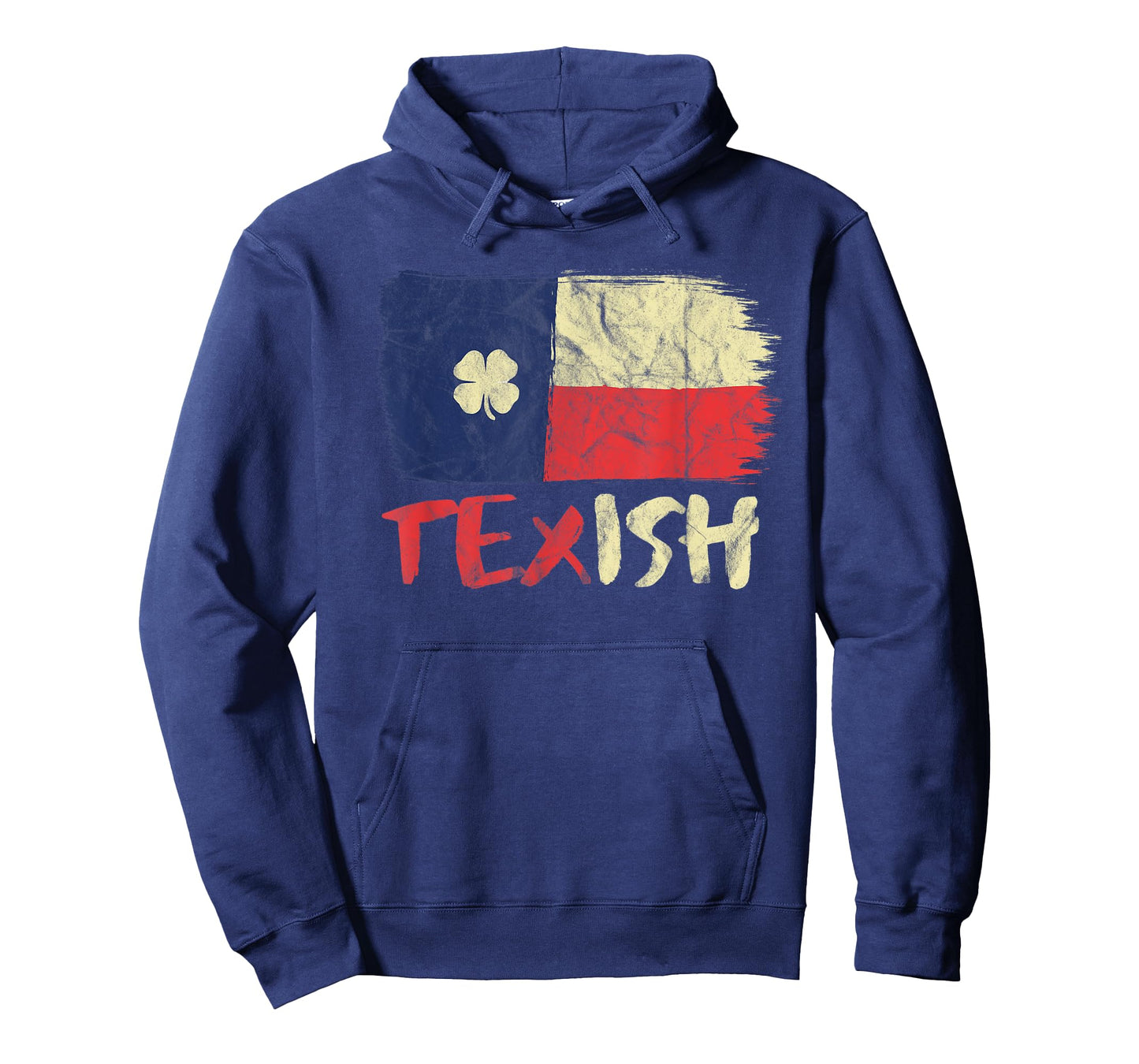Texish Texas Flag Irish Pride Shamrock St Patricks T-Shirt
