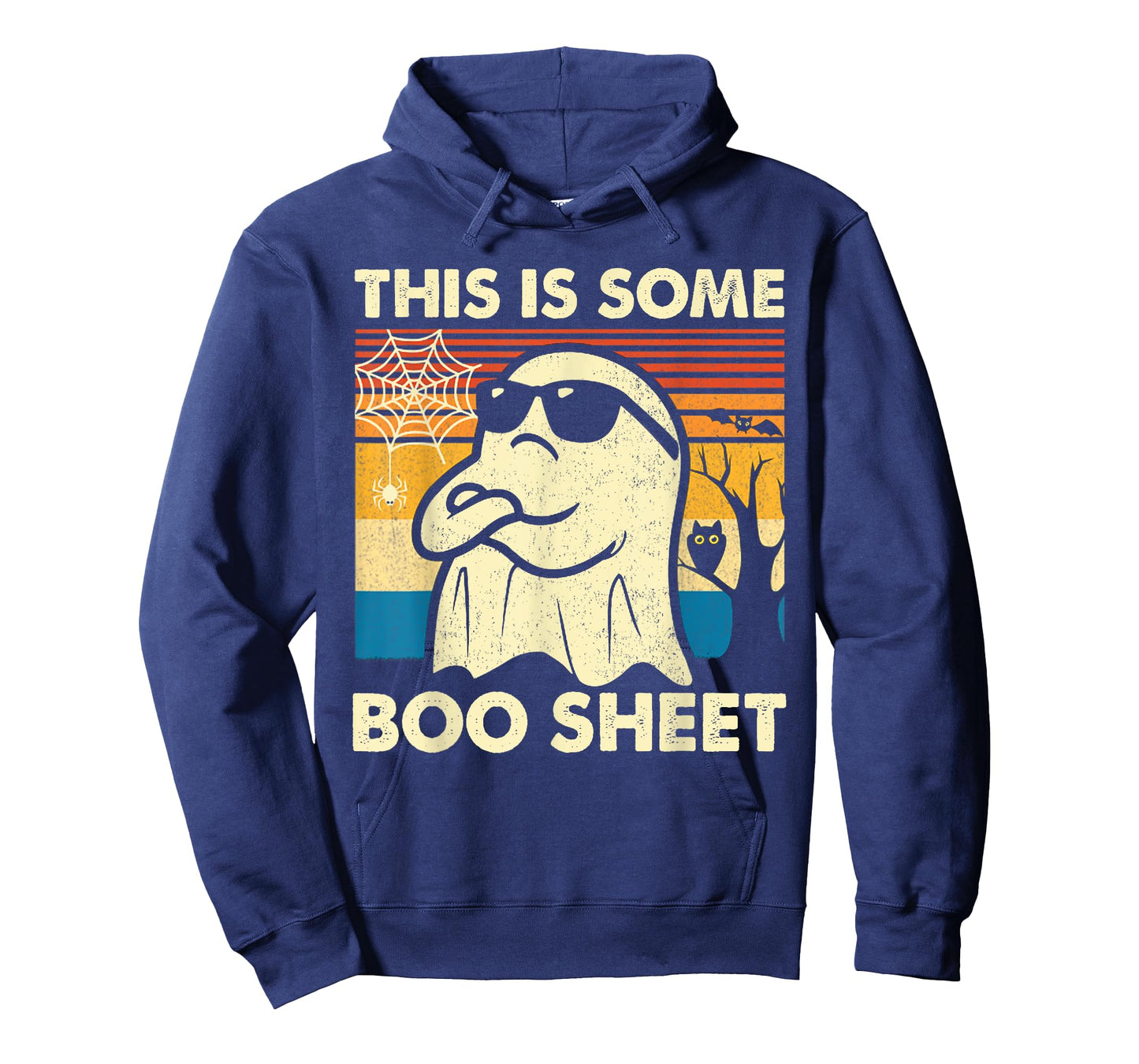 This is Some Boo Sheet Ghost Retro Funny Halloween Men Women T-Shirt