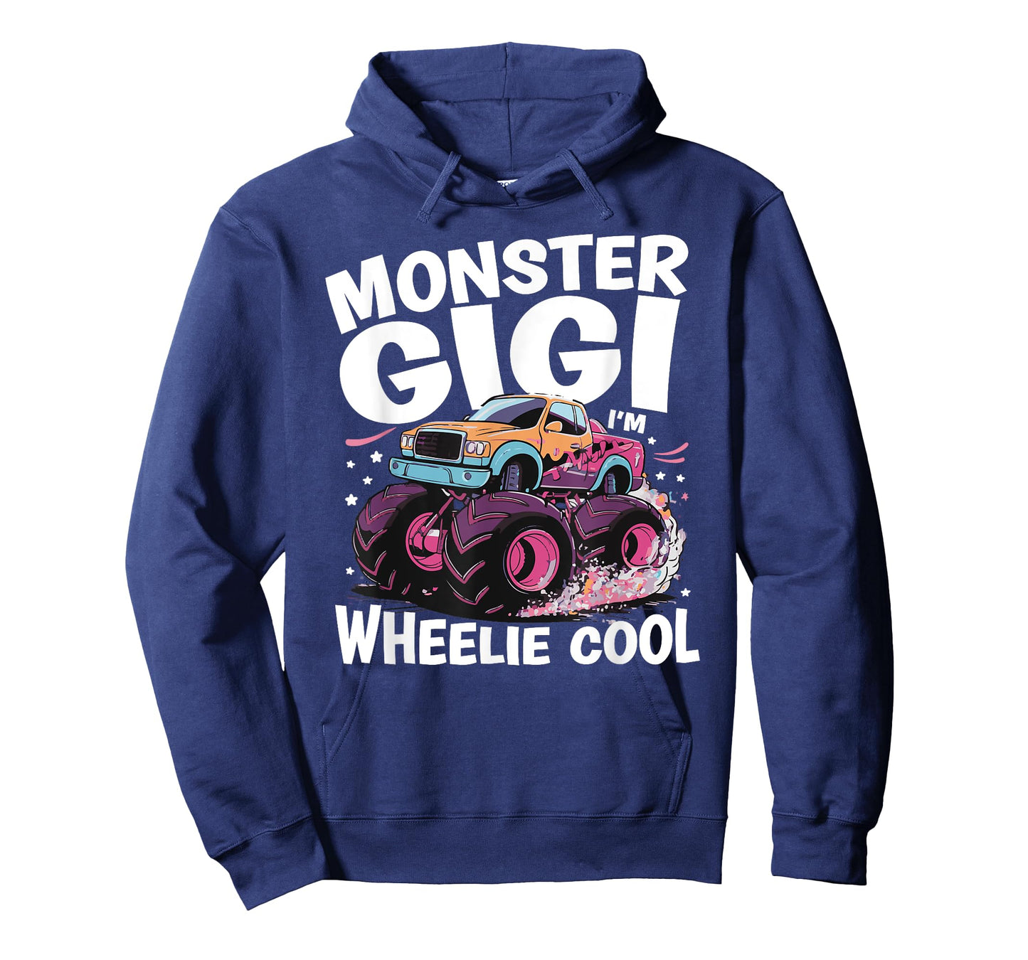 Monster Gigi Wheelie Cool Monster Truck Gigi Grandma T-Shirt
