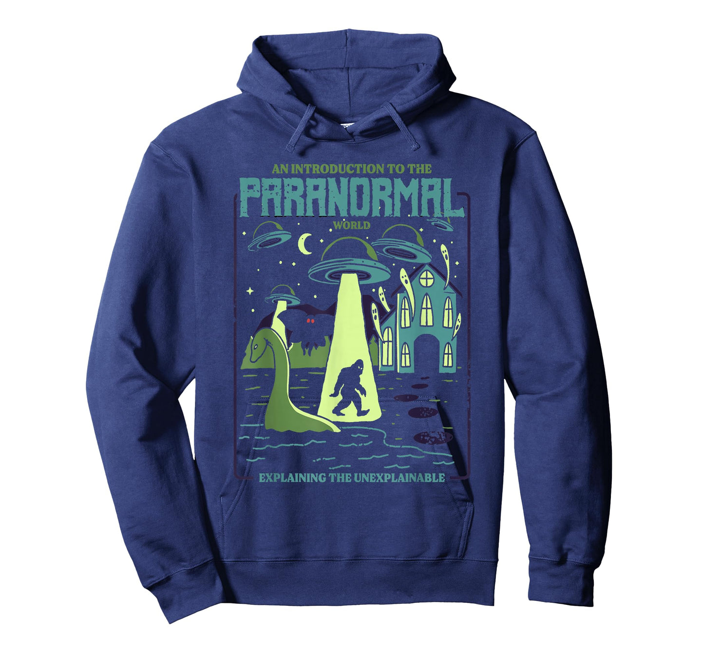 Cryptids Shirt UFO Alien Bigfoot Mothman Loch Ness Monster T-Shirt