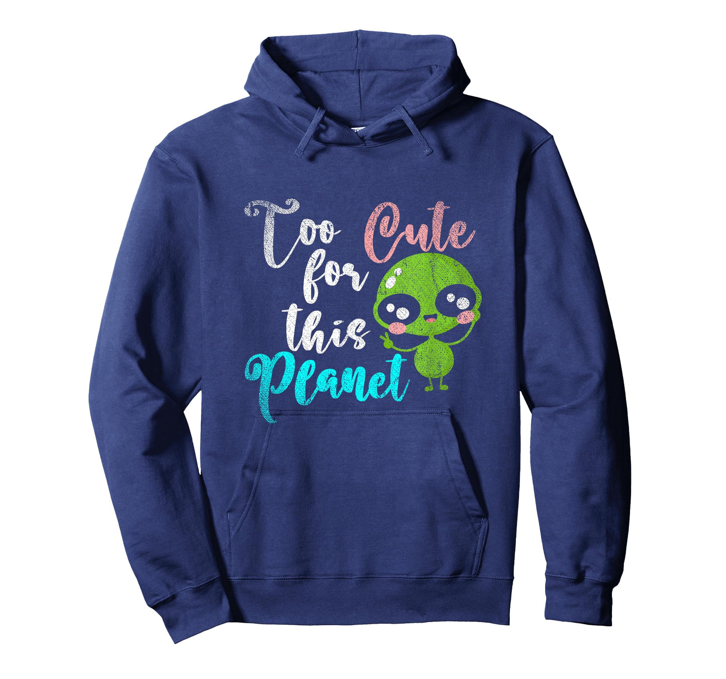 Funny UFO Women Girls Kids Gift Idea Cute Alien T-Shirt