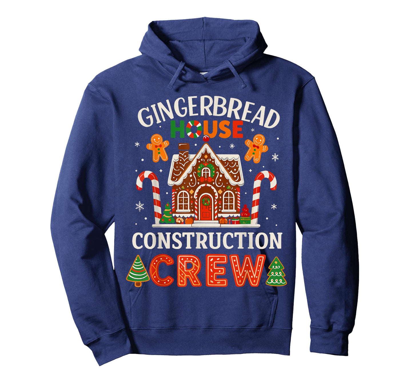 Gingerbread Man Costume Gingerbread House Construction Crew T-Shirt