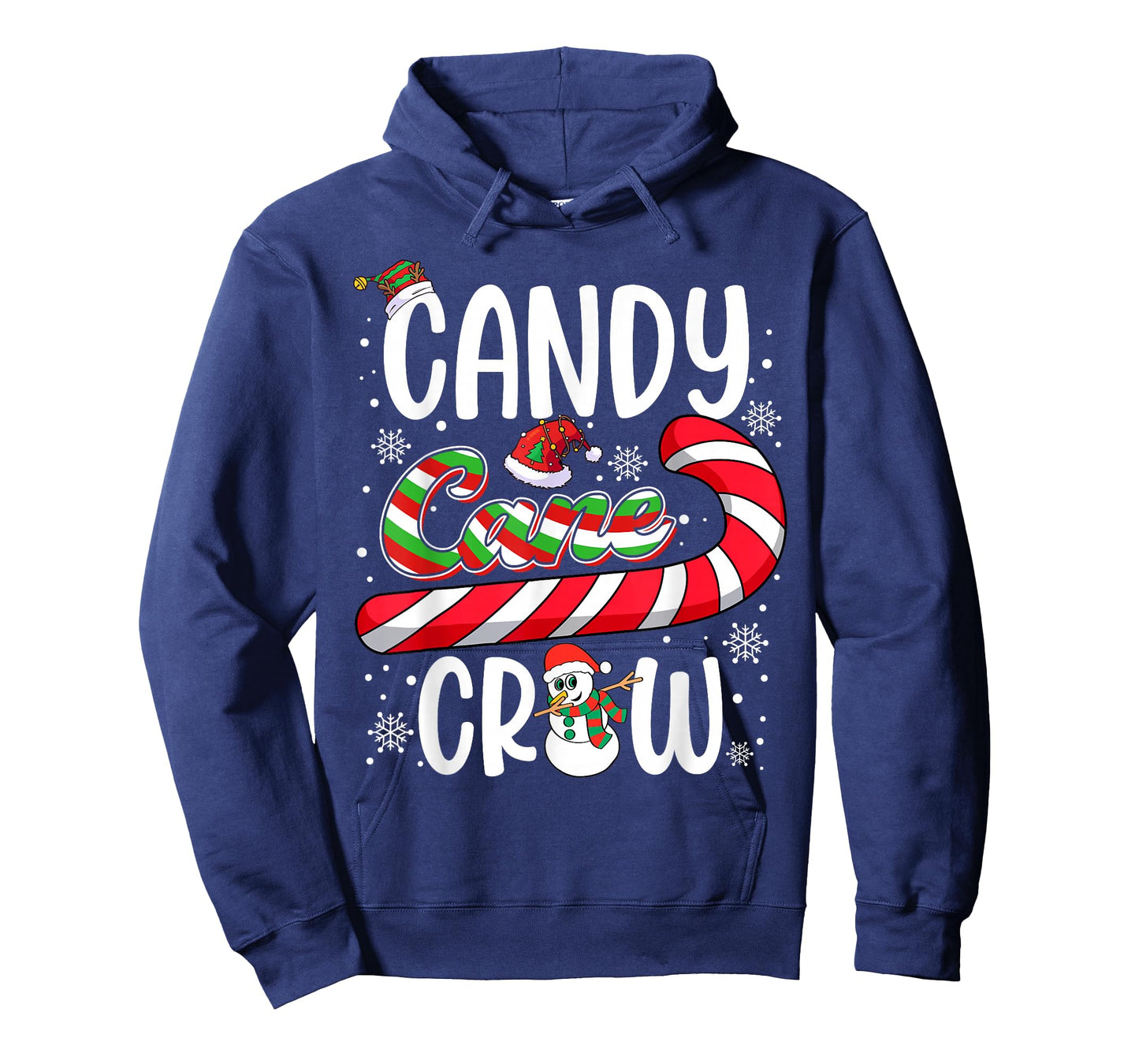 Candy Cane Crew Christmas Xmas Love Candy Boys Girls Kids T-Shirt