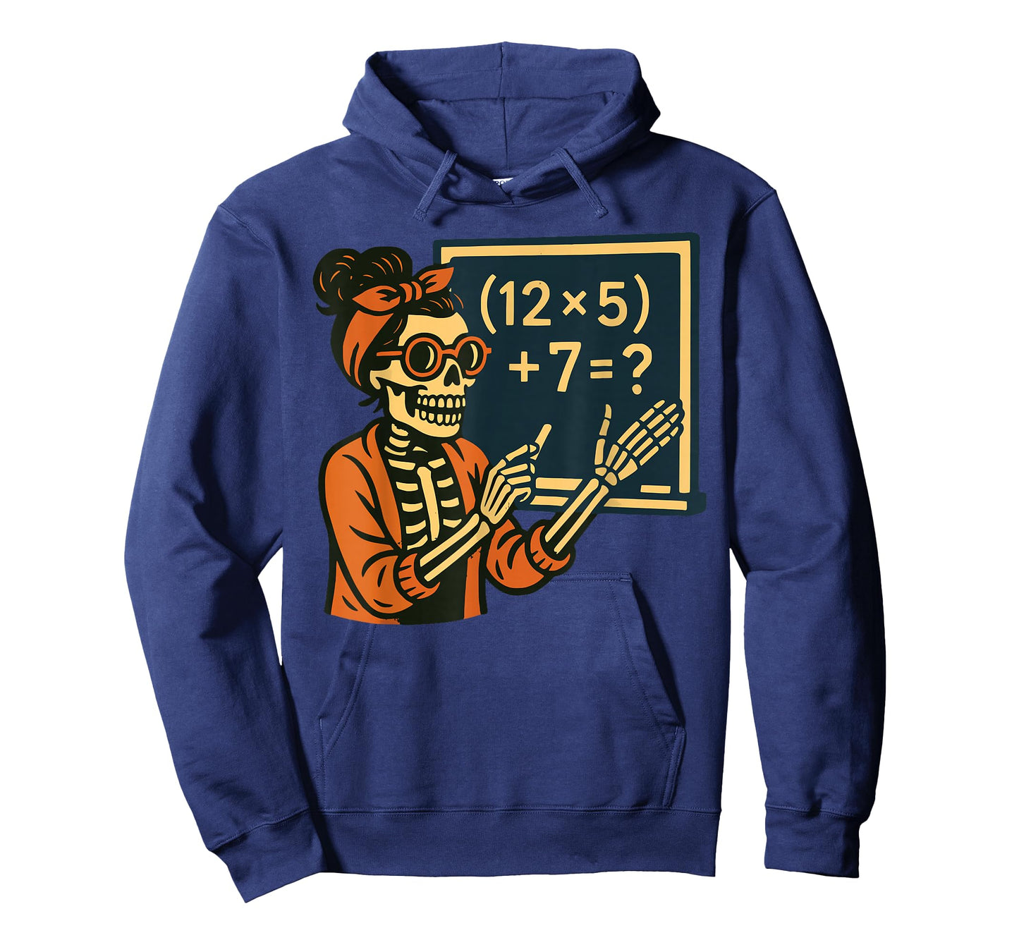 Halloween Teacher Six Seven Meme 6 7 Skeleton Spooky Costume T-Shirt