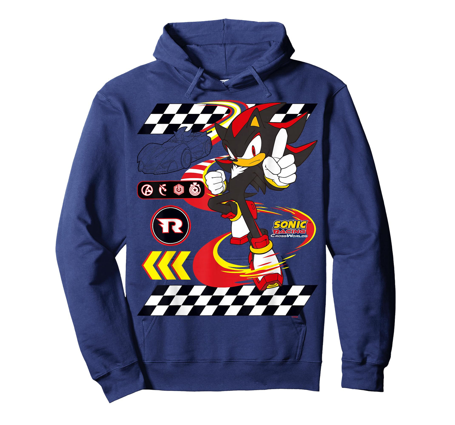 Sonic Racing CrossWorlds - Ultimate Driver Shadow T-Shirt