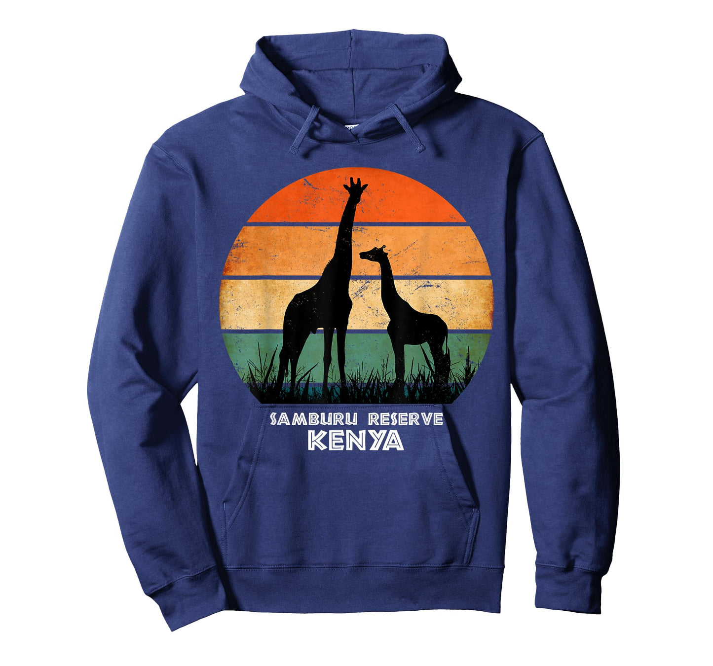 Samburu Reserve, Kenya Giraffe Safari National Park Game T-Shirt
