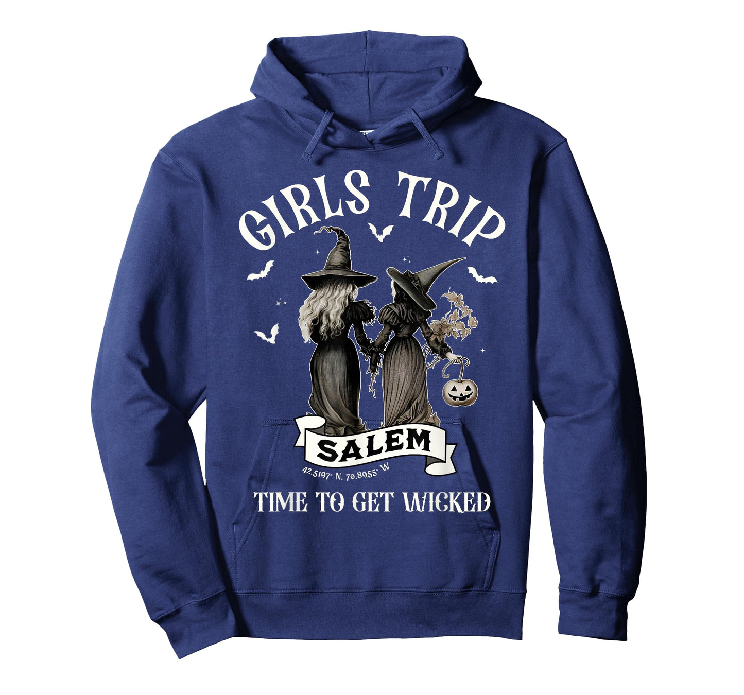 Retro Girls Trip Salem Time To Get Witch Funny Halloween T-Shirt