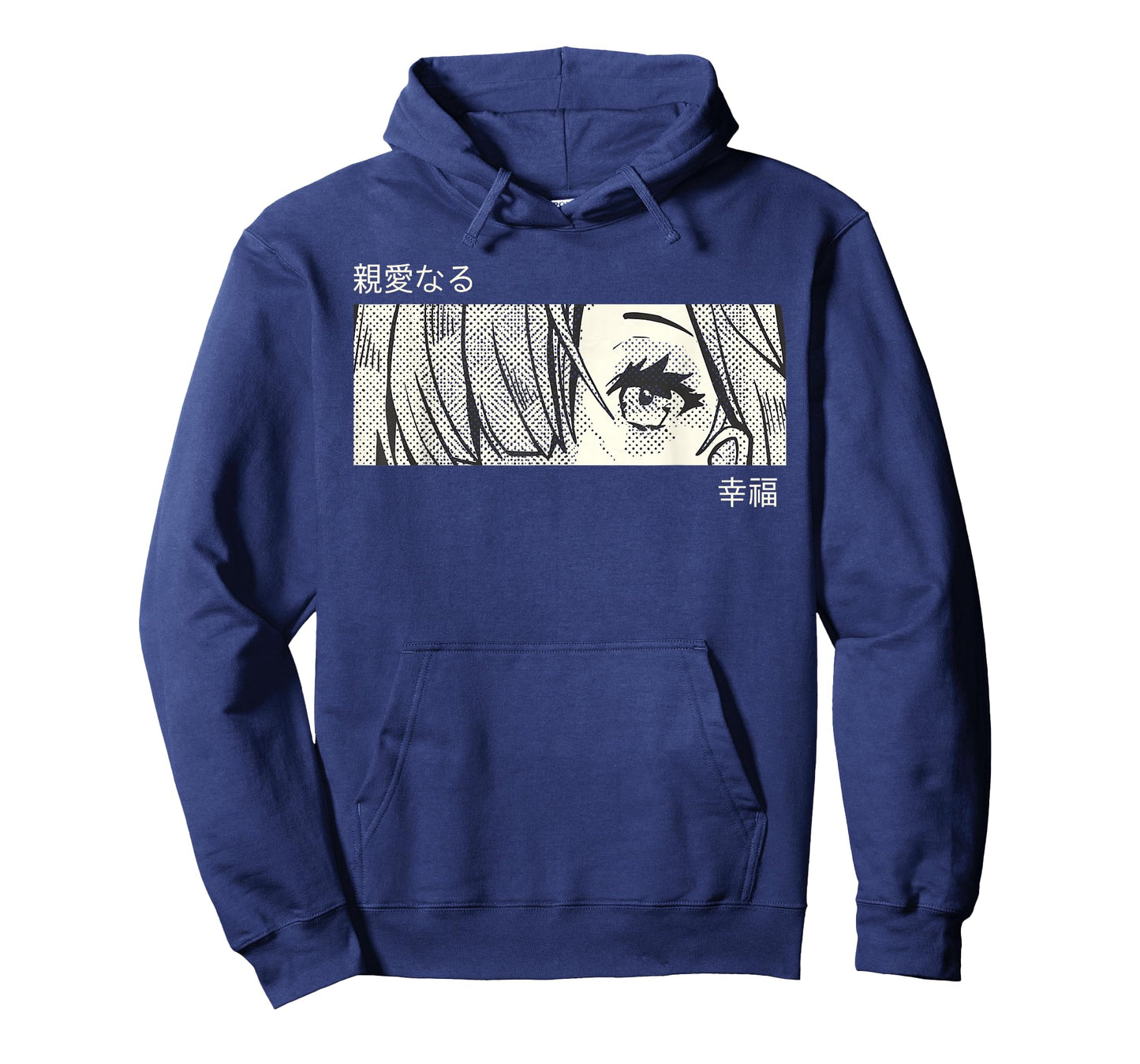 Anime Girl Eyes Panel Manga Aesthetic Design T-Shirt