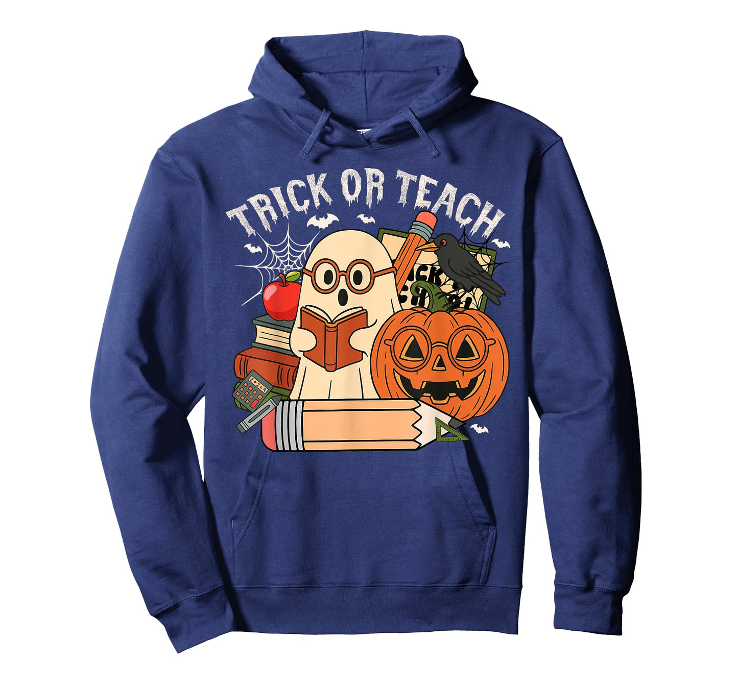 Trick Or Teach Retro Halloween Teacher Women Men Costume T-Shirt