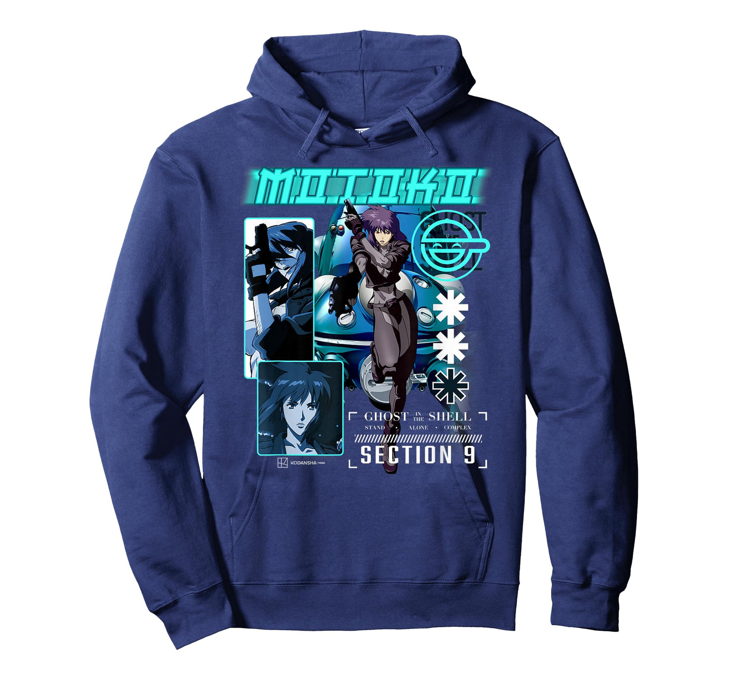 Ghost in the Shell Stand Alone Complex Section 9 Motoko Shot T-Shirt
