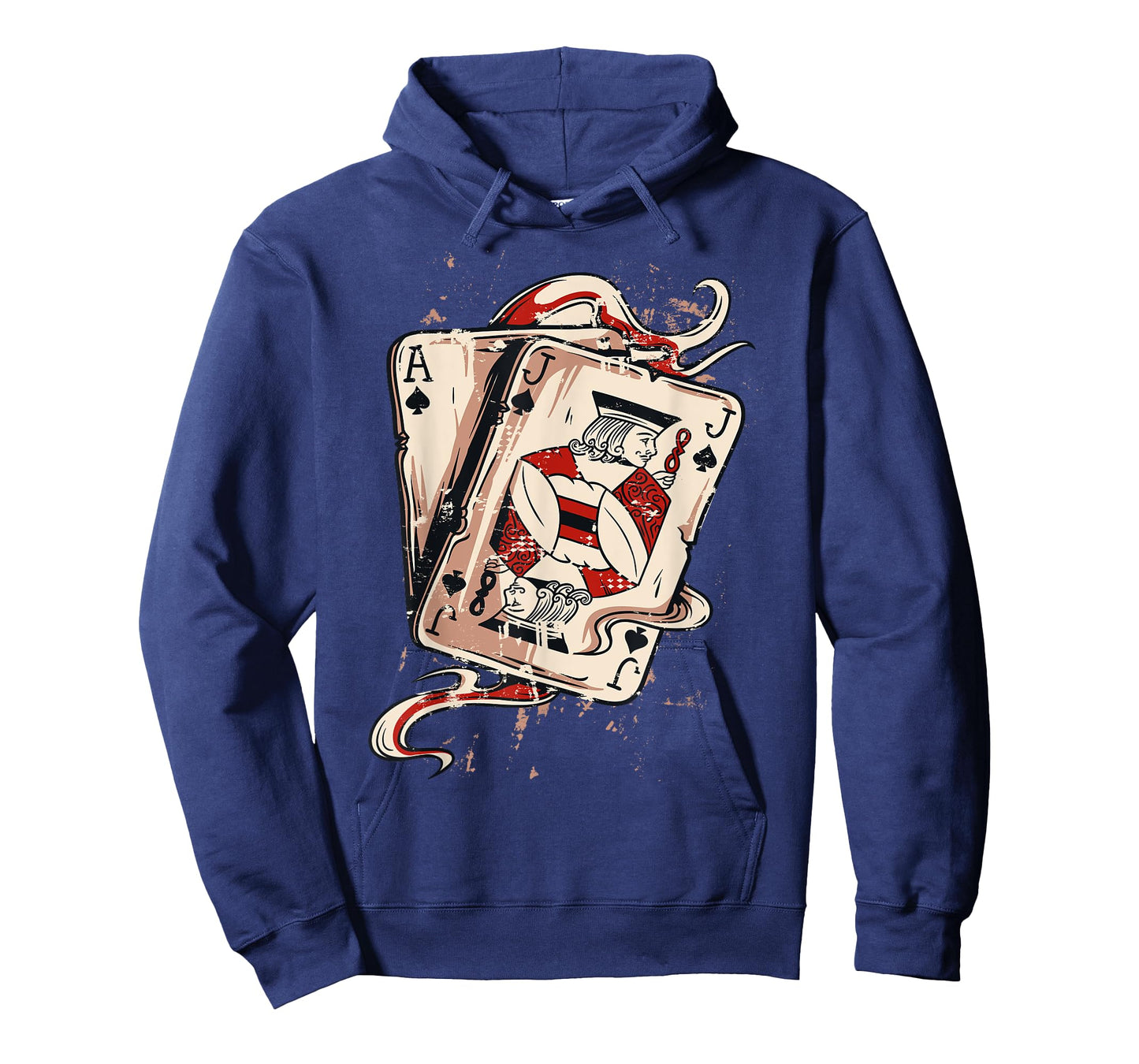 Poker Hand Ace and Jack Playing Cards Blackjack T-Shirt