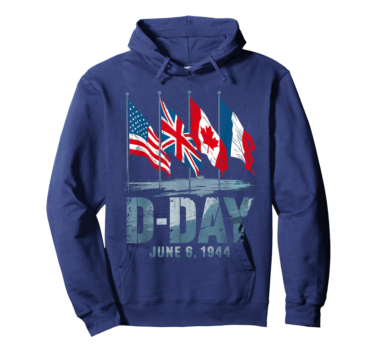 D-Day June 6 1944 Tribute Veterans 81st Anniversary T-Shirt
