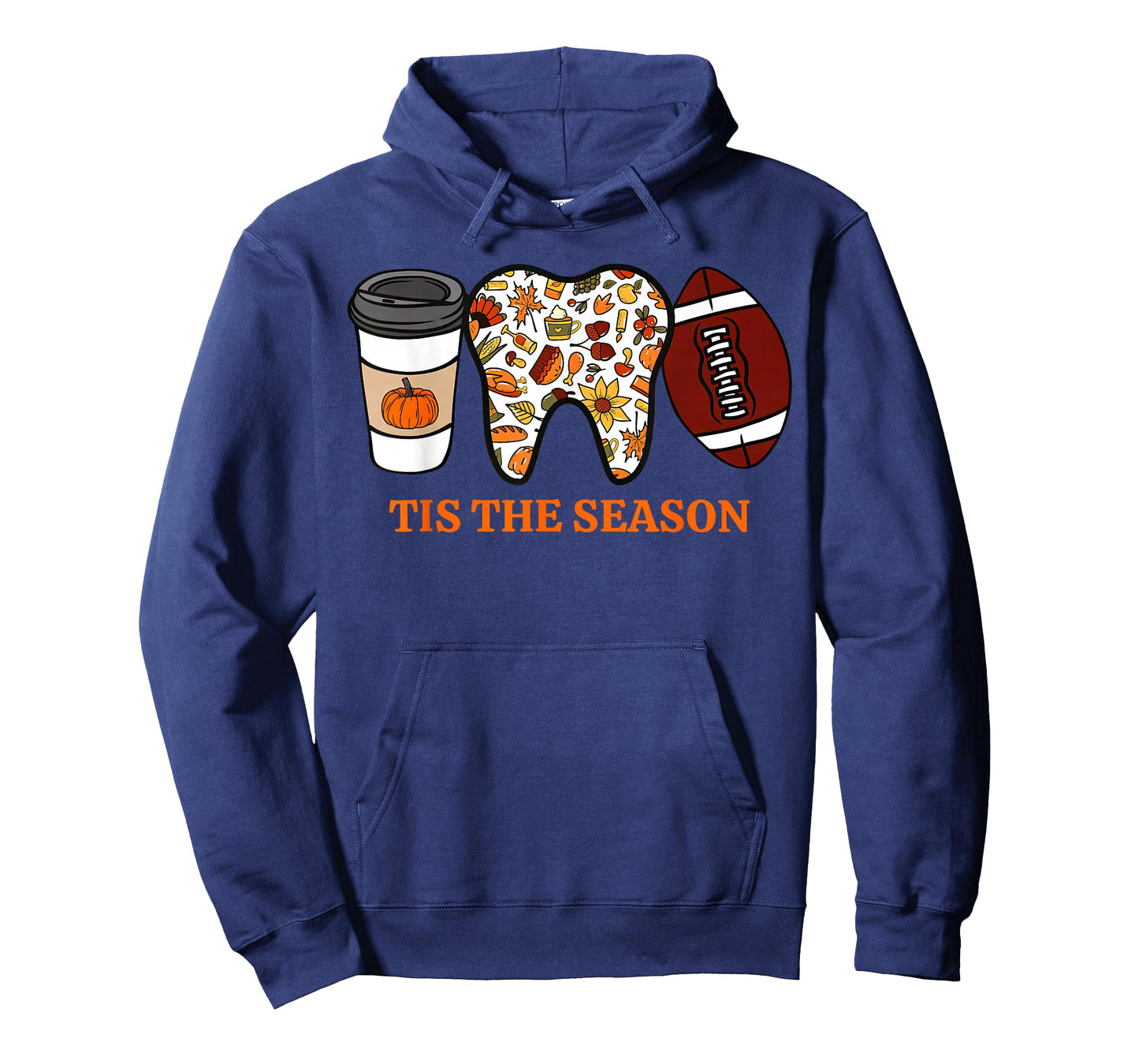 Tis The Season Fall Dental American Football Game Day Sports T-Shirt
