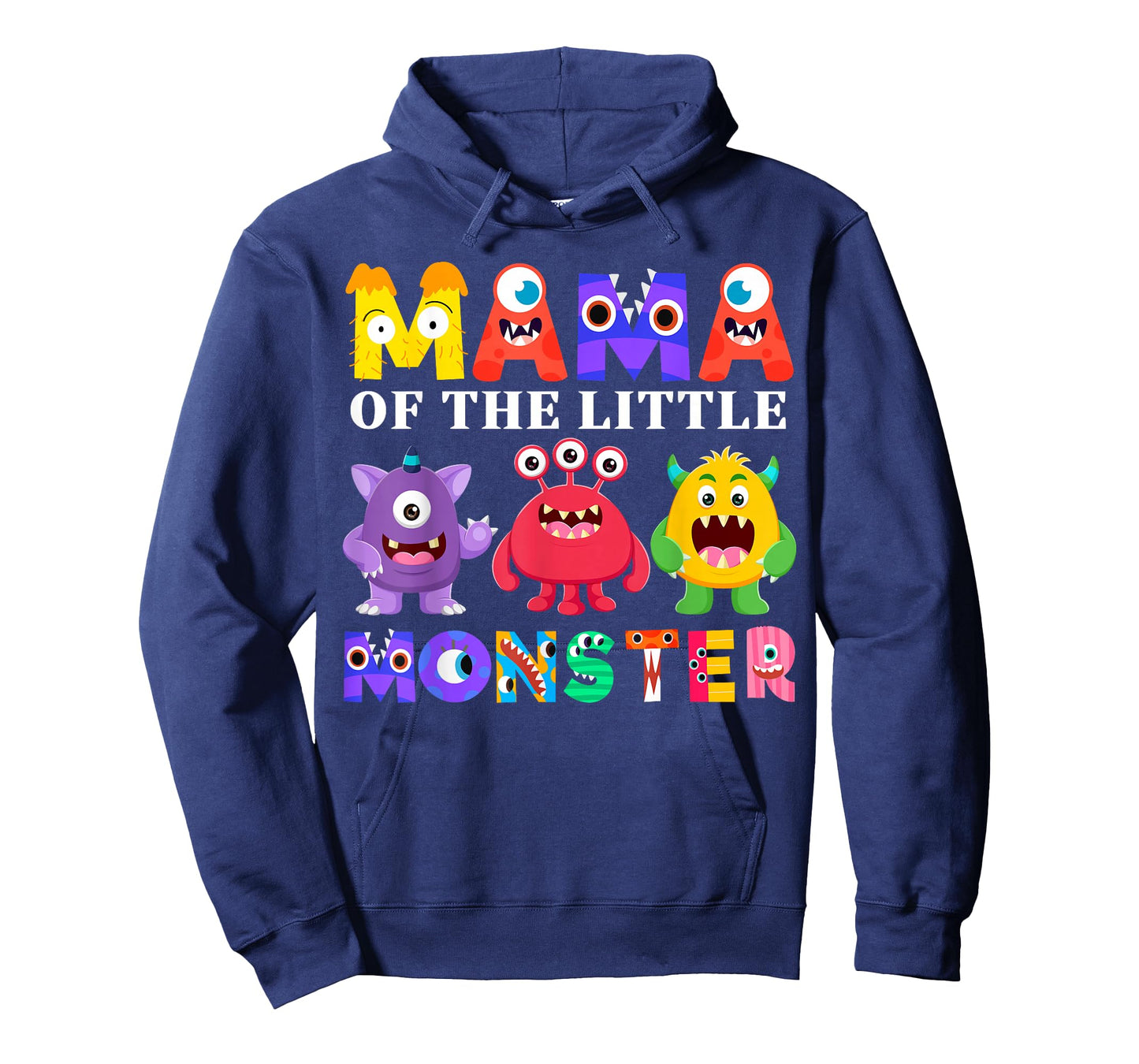 Mama Little Monster Kids 1st Birthday Party Family Monster T-Shirt