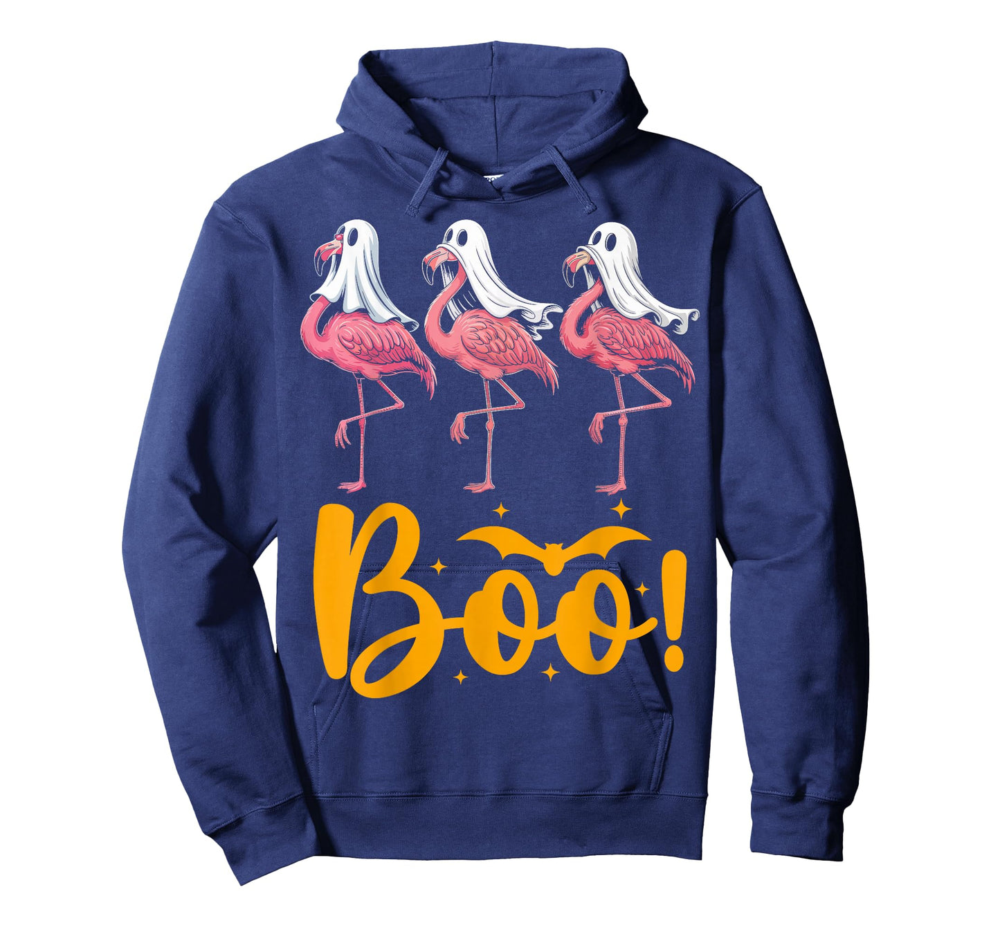 Boo Flamingo Lover Spooky Ghost Trick or Treat Halloween T-Shirt