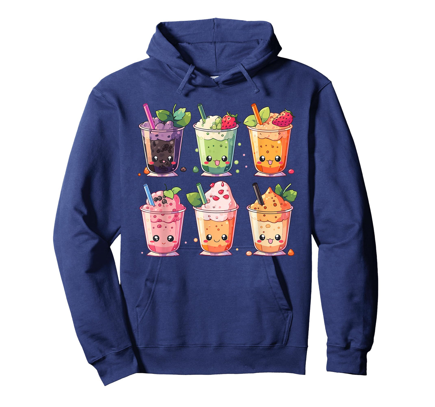 Cute Bubble Tea Boba Milk Tea Kawaii Anime Lover T-Shirt