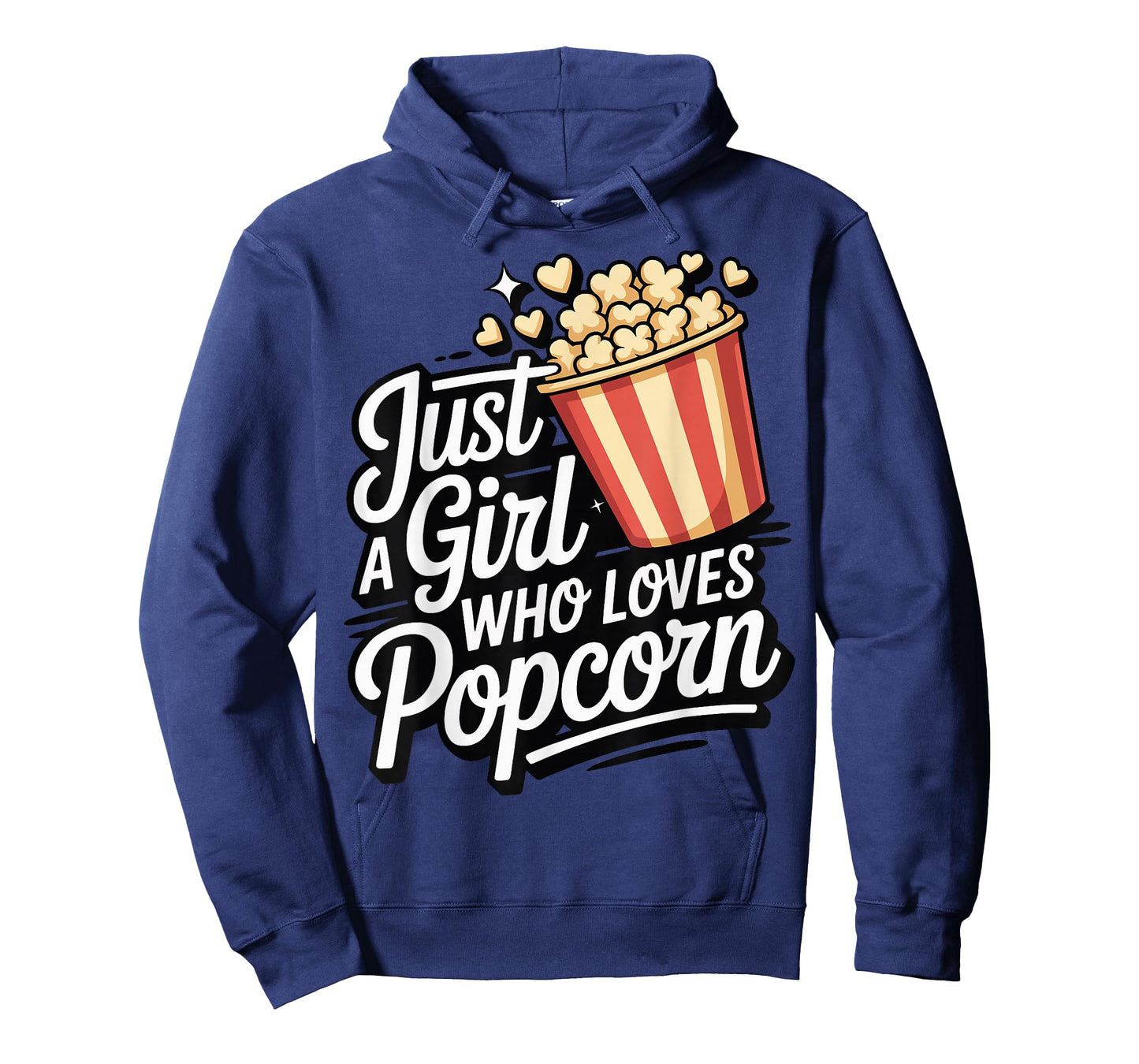 Just A Girl Who Loves Popcorn T-Shirt