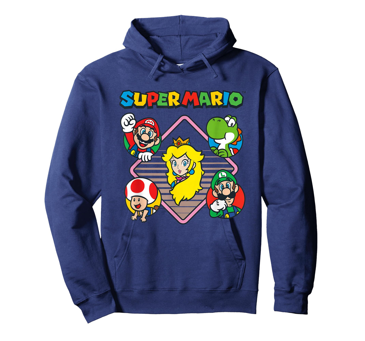 Super Mario Bros Vintage Princess Peach & Friends T-Shirt