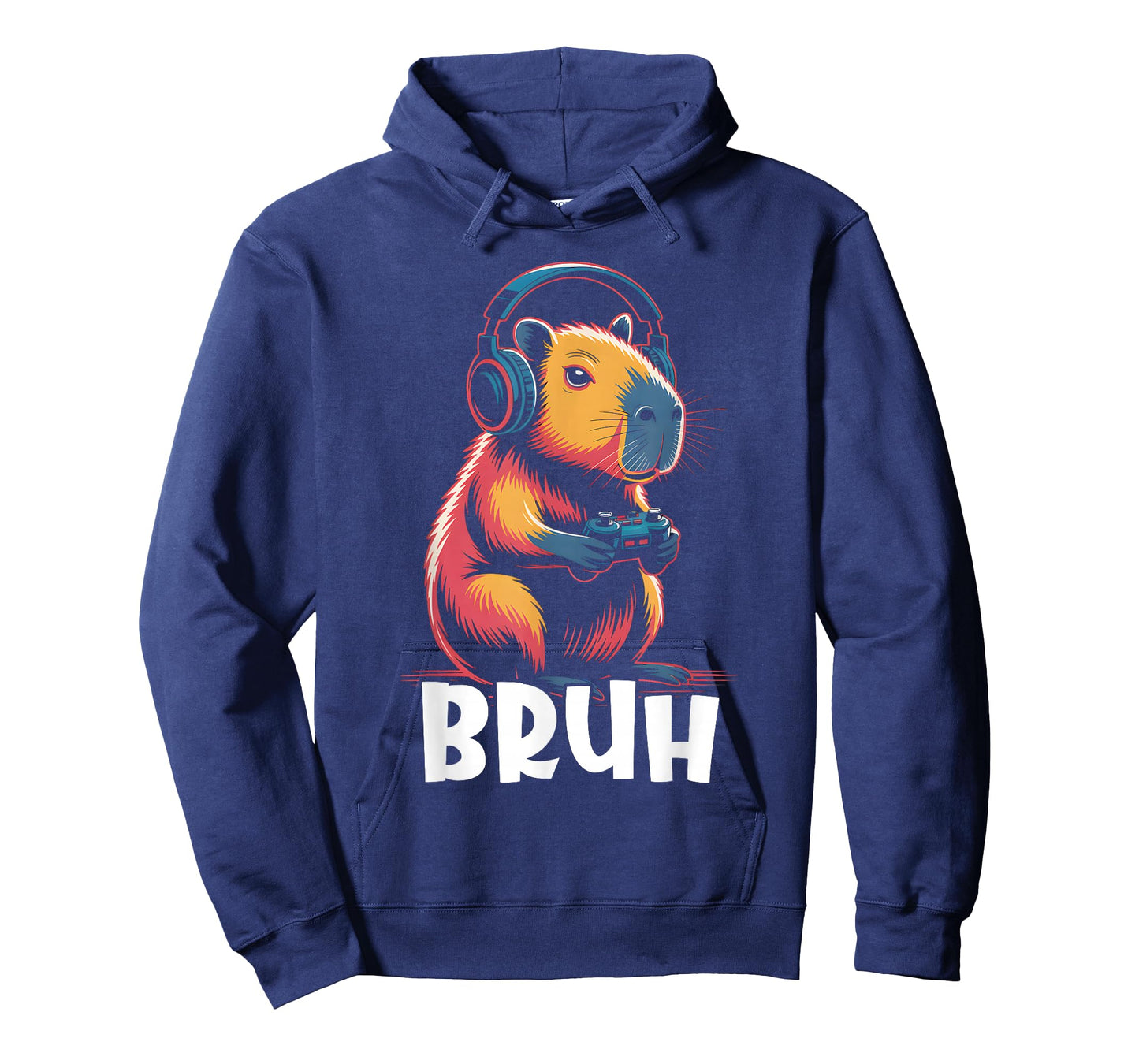 Bruh Video Games Boys Capybara T-Shirt