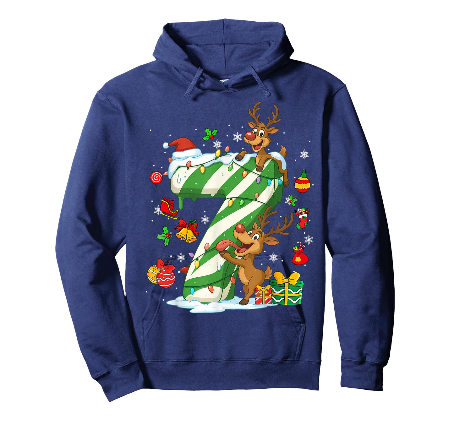 Number 67 Christmas Candy 6 7 Six Seven 6 7 Matching Couples T-Shirt