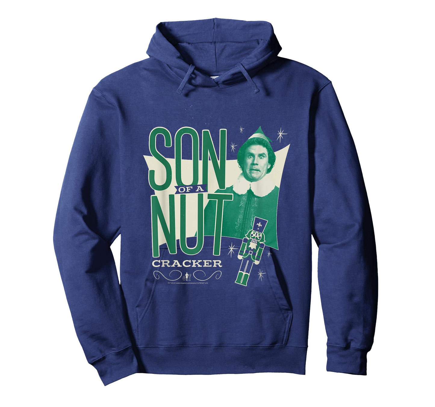 Elf Vintage Buddy Son of a Nutcracker Funny Christmas T-Shirt