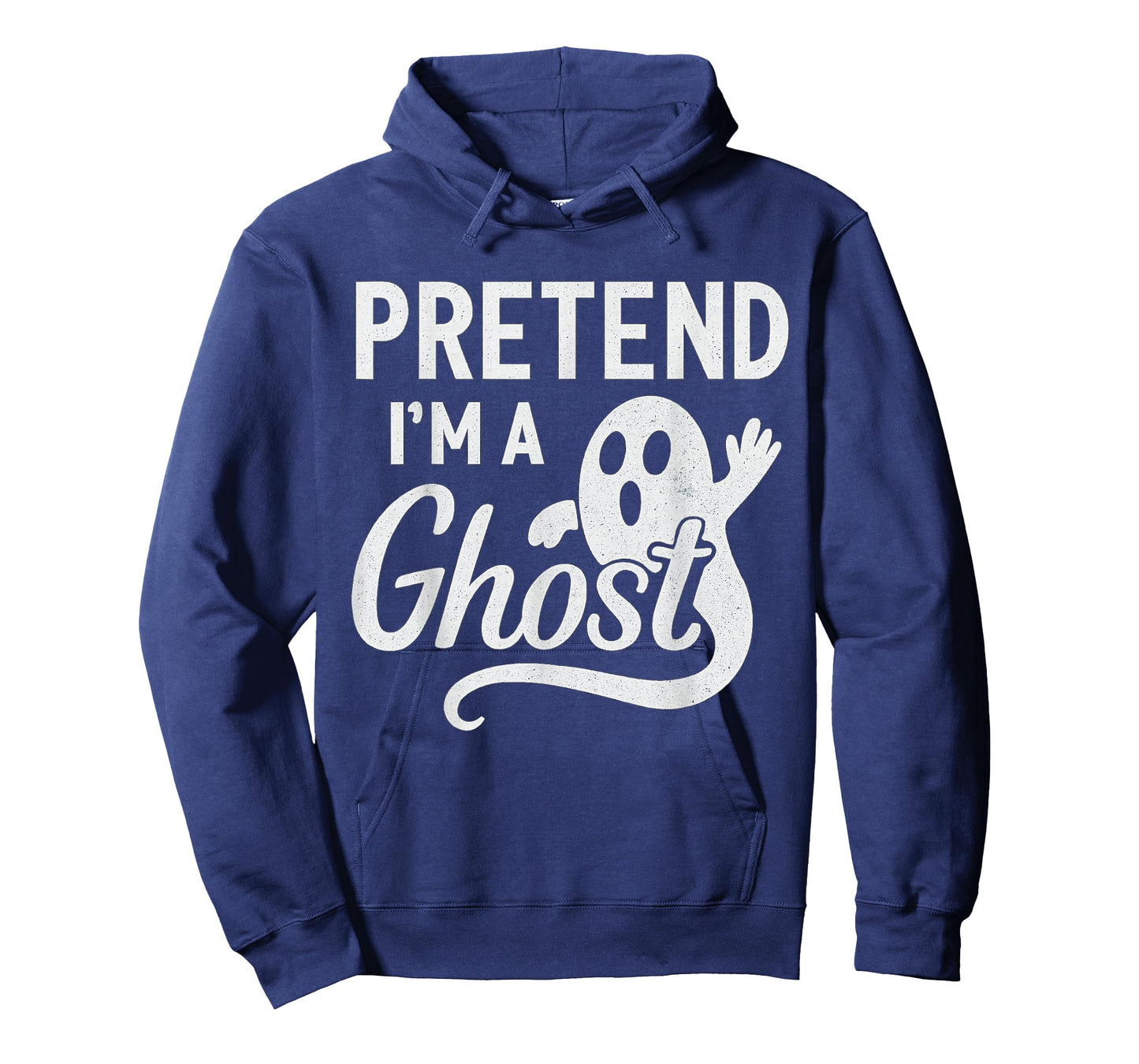 Funny Pretend I’m A Ghost Easy Costume Lazy Halloween Spooky T-Shirt
