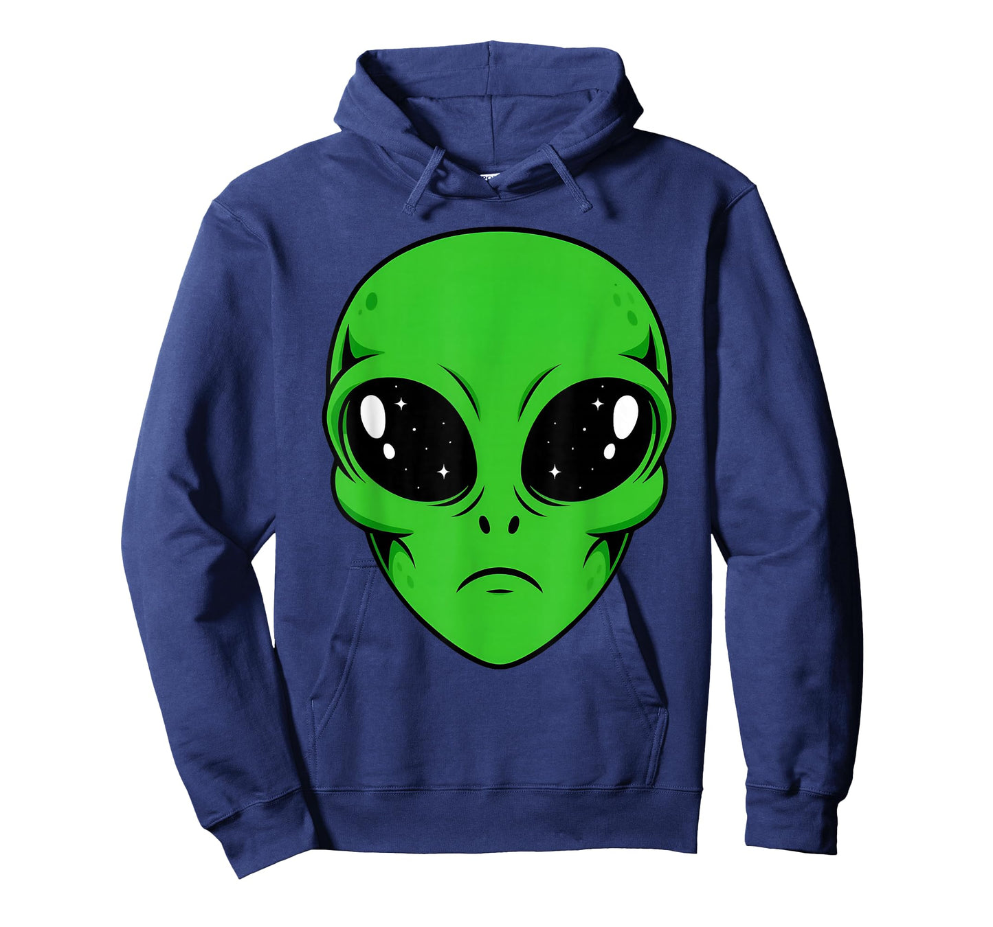 Face Alien Green Alien Head Halloween Costume Men Women Kids T-Shirt