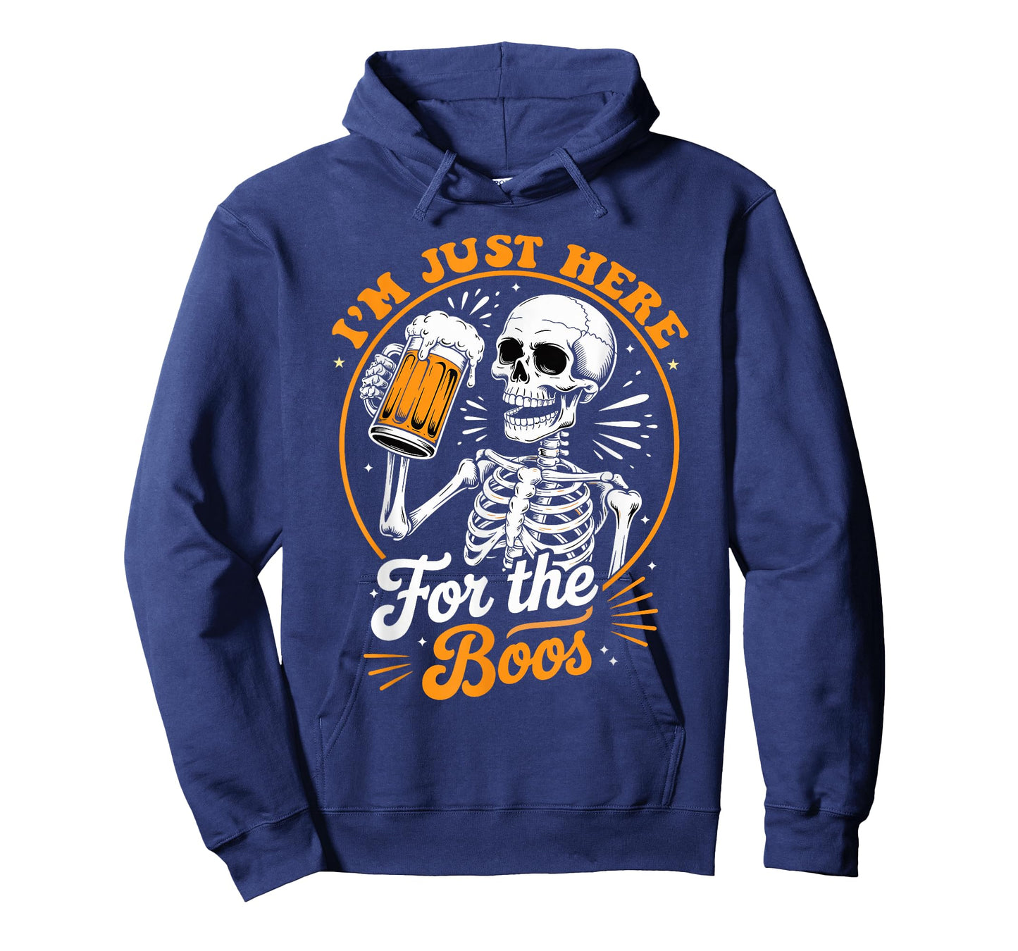 I'm Just Here for The Boos Halloween Costume Skeleton Cute T-Shirt