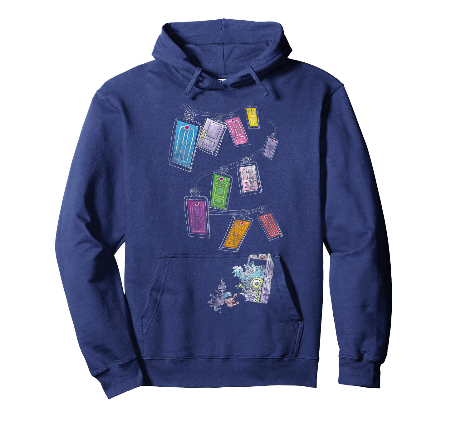 Disney Pixar Monsters Inc. Door Sketch T-Shirt