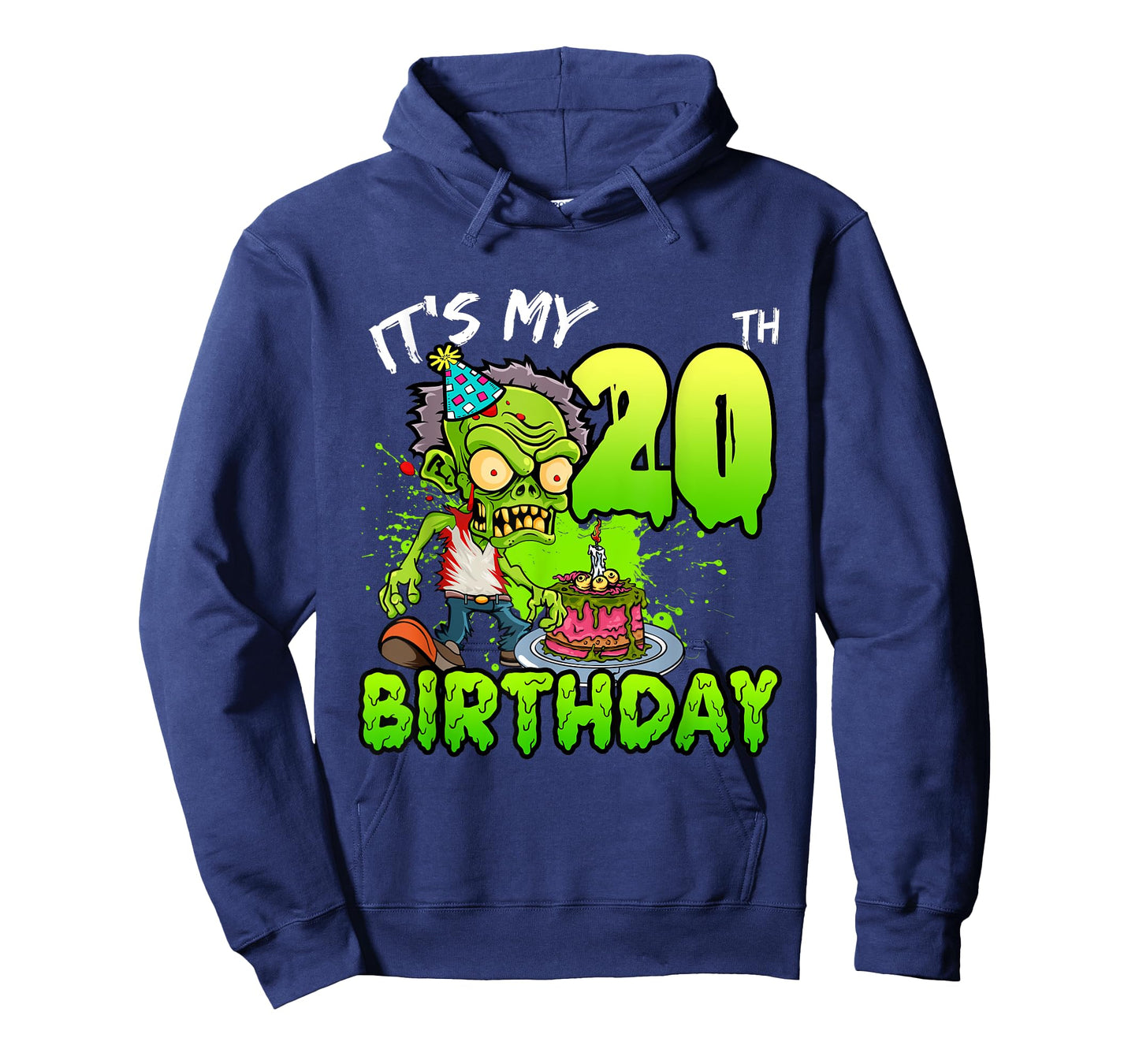 It's My 20th Birthday Zombie Lover 20 Year Old Boys Girls T-Shirt