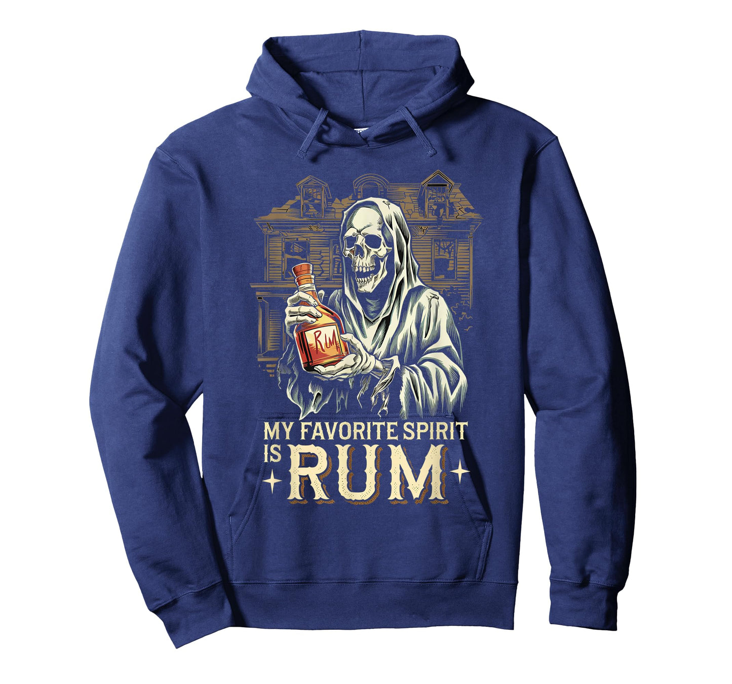 My Favorite Spirit Is Rum Ghost Halloween Rum T-Shirt