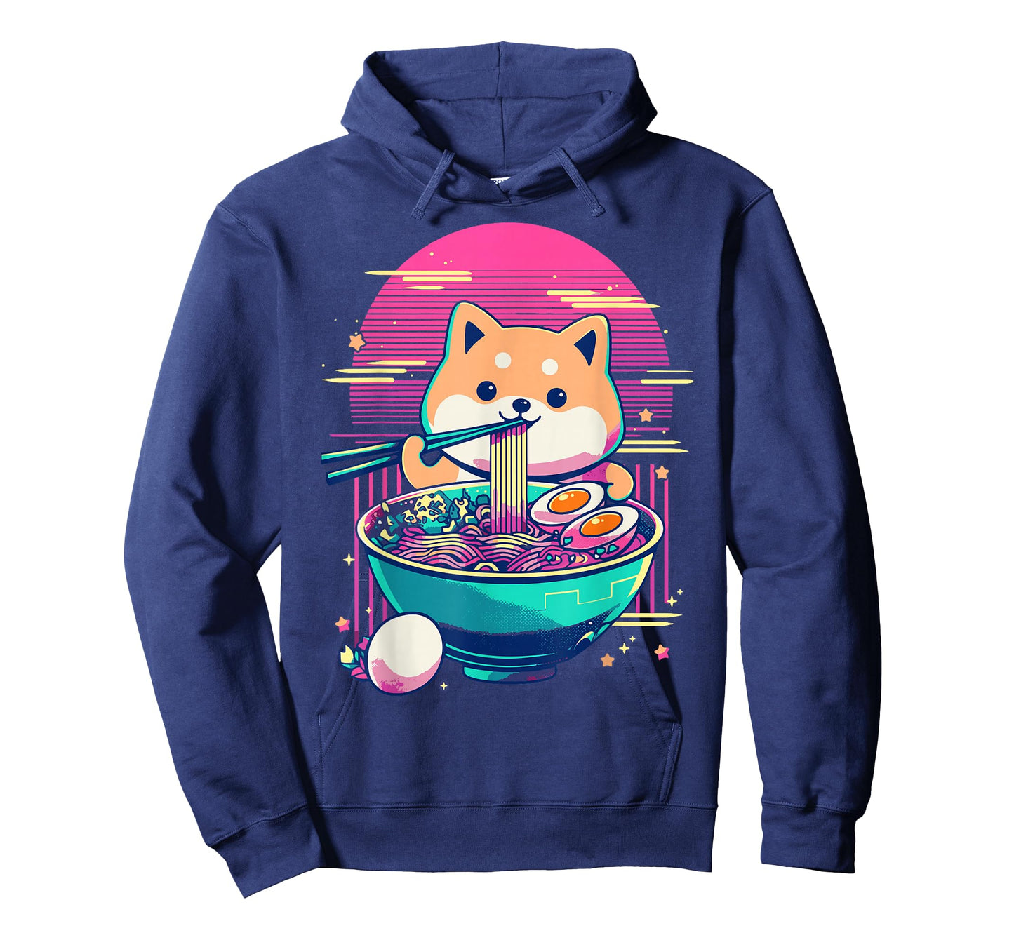 Anime Shiba Inu Eating Ramen Japanese Ramen Japan T-Shirt