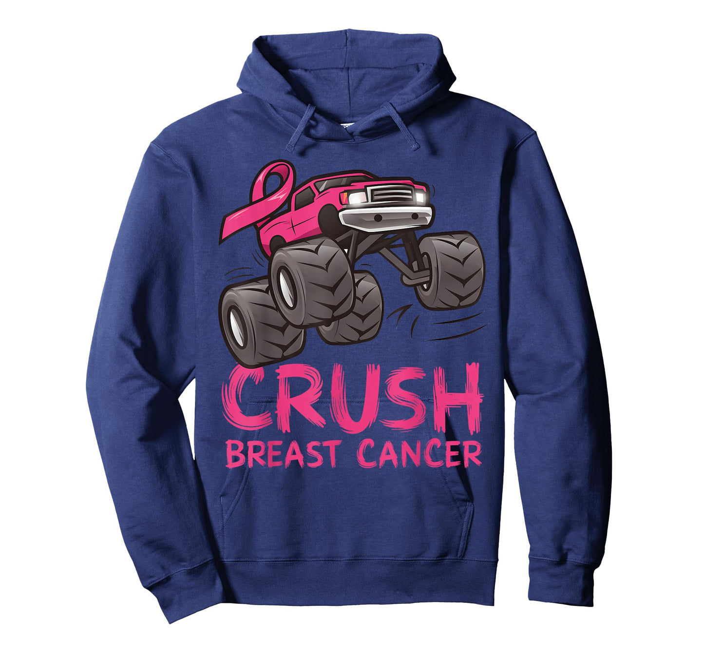 Crush Breast Cancer Pink Ribbon Awareness For Kids T-Shirt
