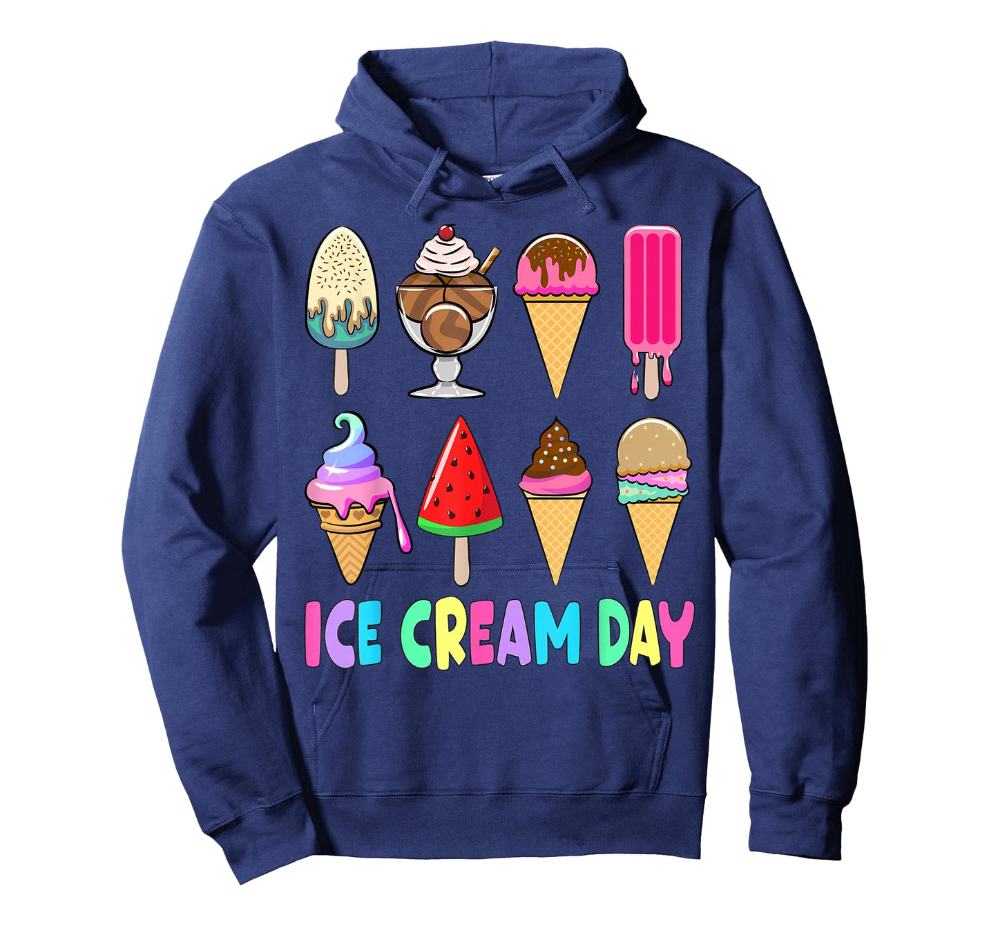 Ice Cream Day Shirt Toddler Ice Cream Party Women Men Kids T-Shirt