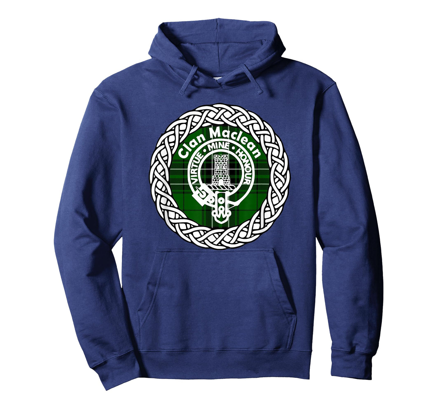 Maclean surname Scottish clan tartan crest badge t-shirt T-Shirt