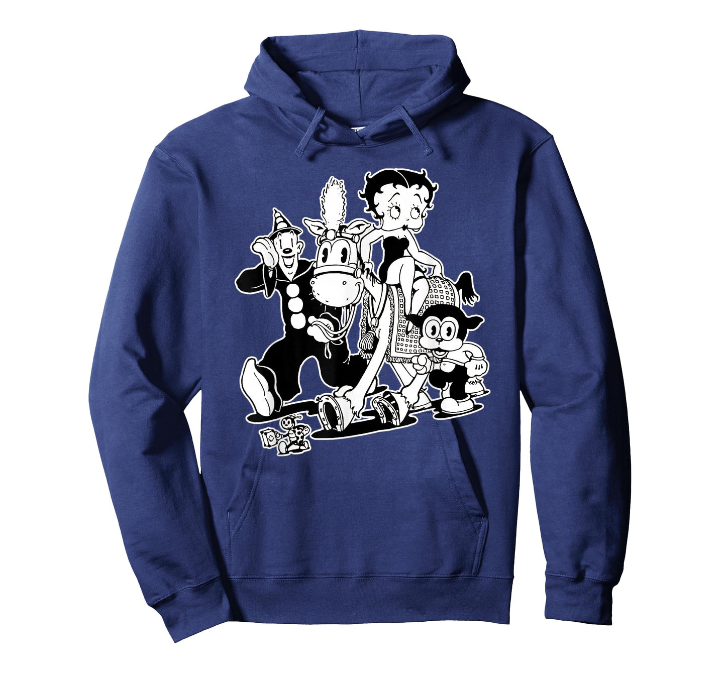 Koko the Clown Bimbo Betty Vintage Crew Cartoon T-Shirt