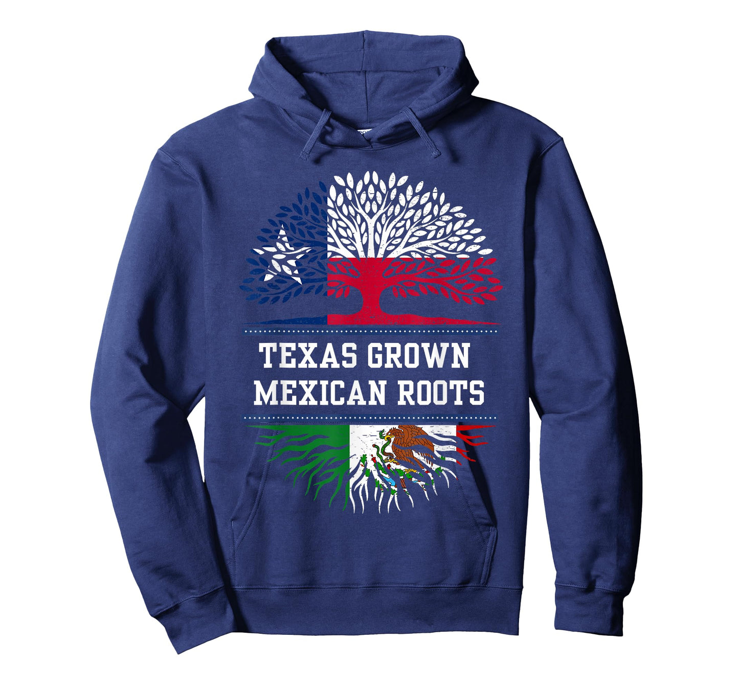 Texas Grown with Mexican Roots - Mexico T-Shirt