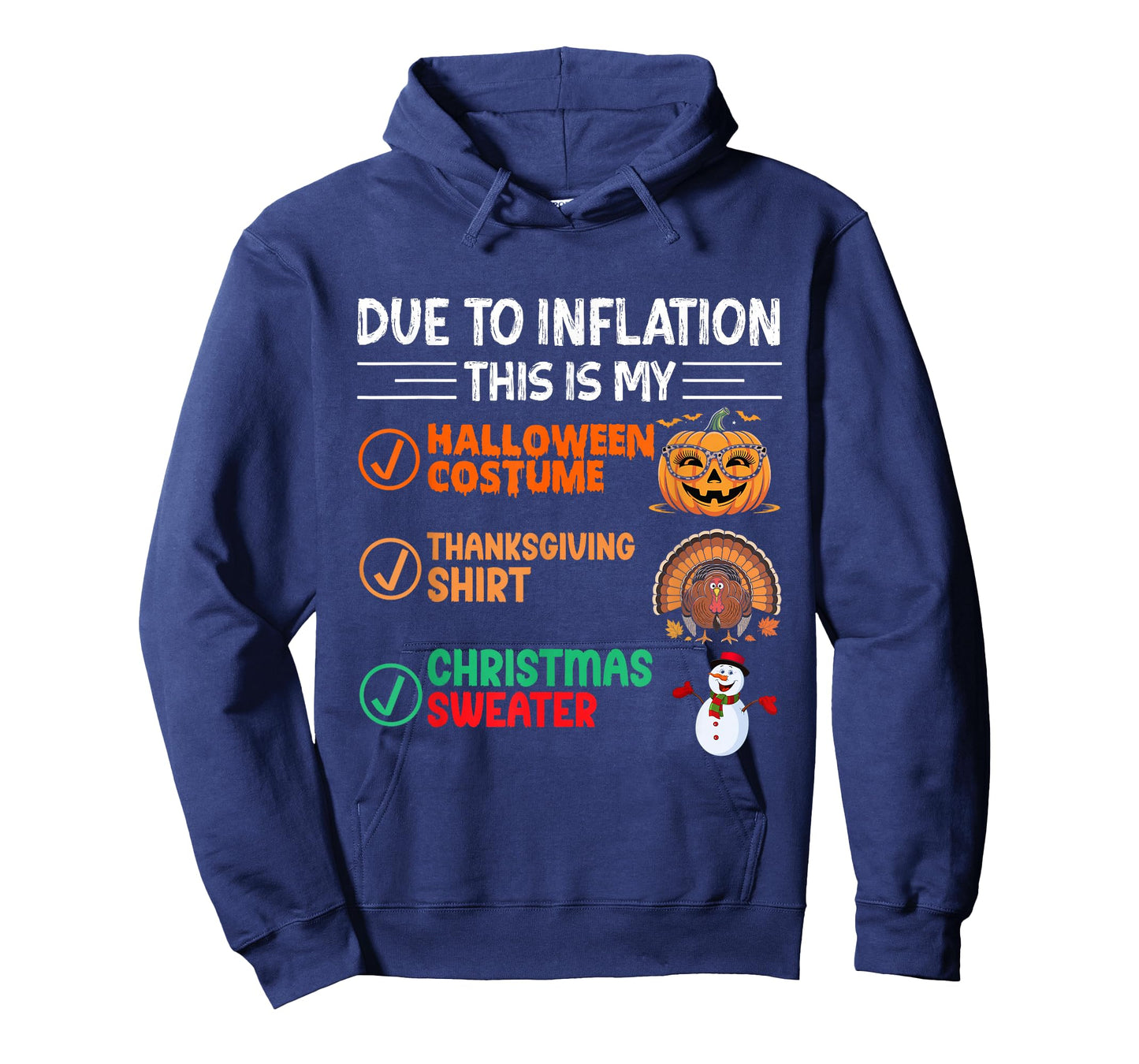 Due to Inflation This is My Funny Halloween Costume T-Shirt