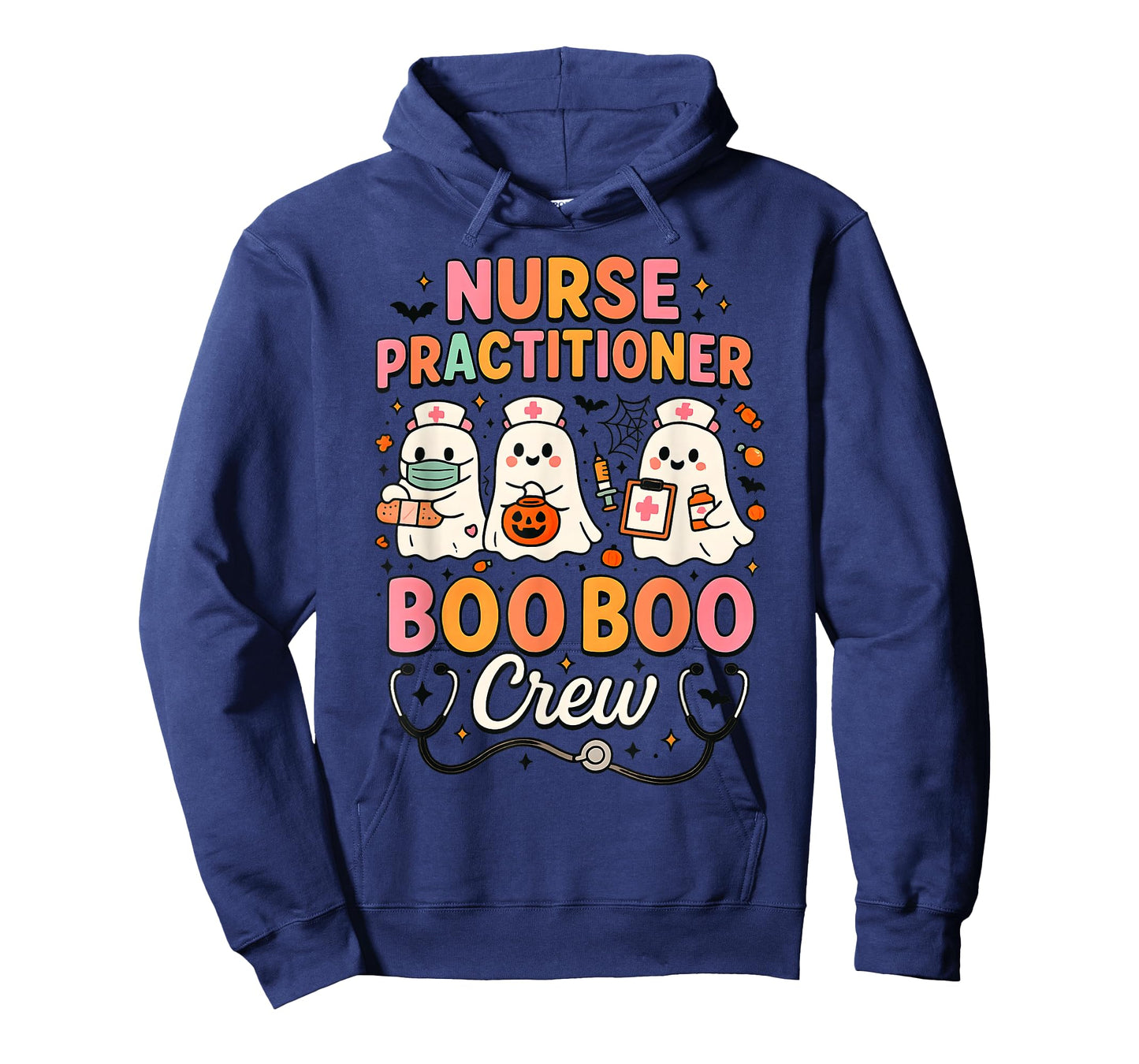 NP - Nurse Practitioner Boo Boo Crew Halloween Ghost T-Shirt