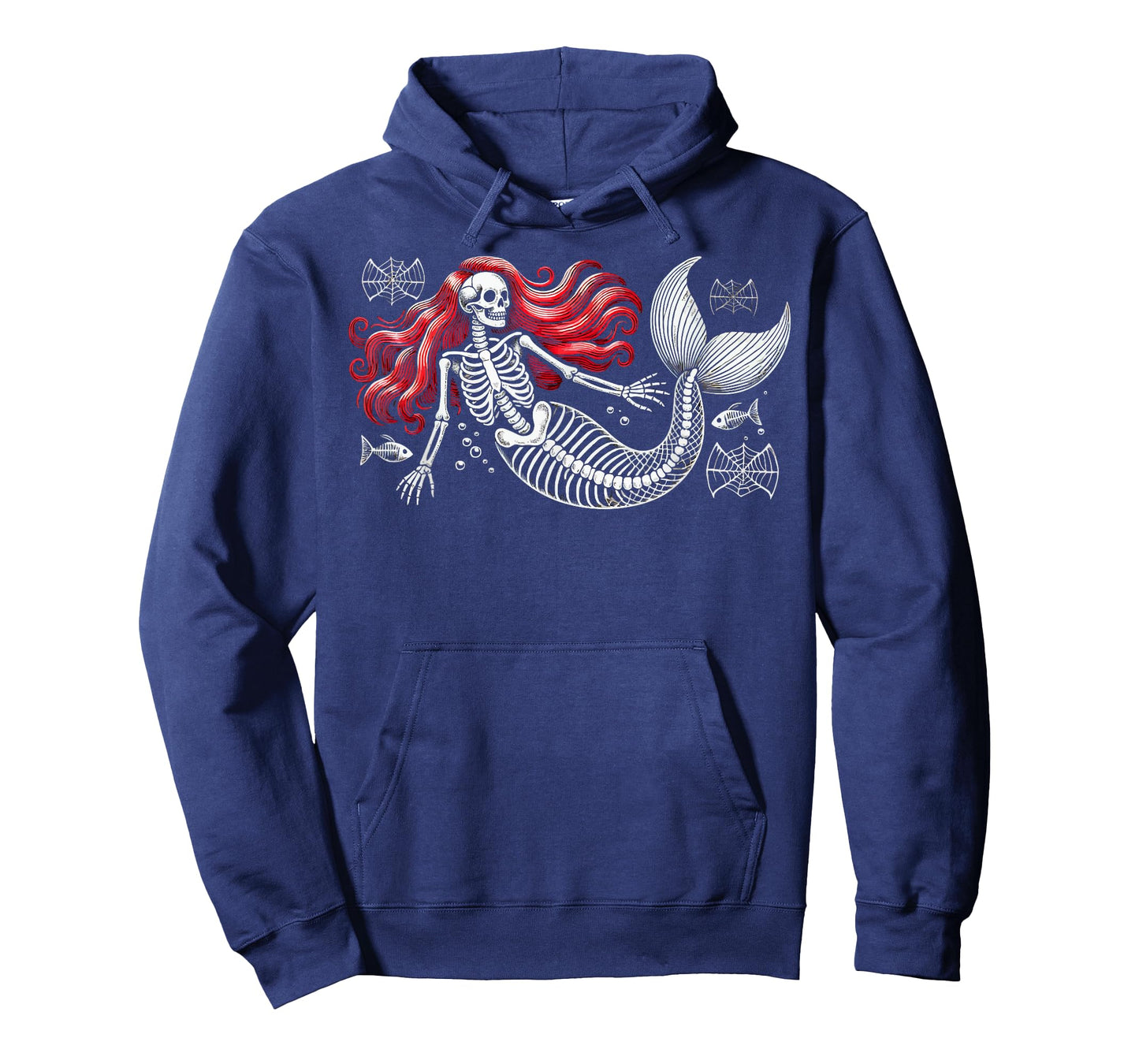Zombie Mermaid Halloween Costume Spooky Trick Or Treat T-Shirt