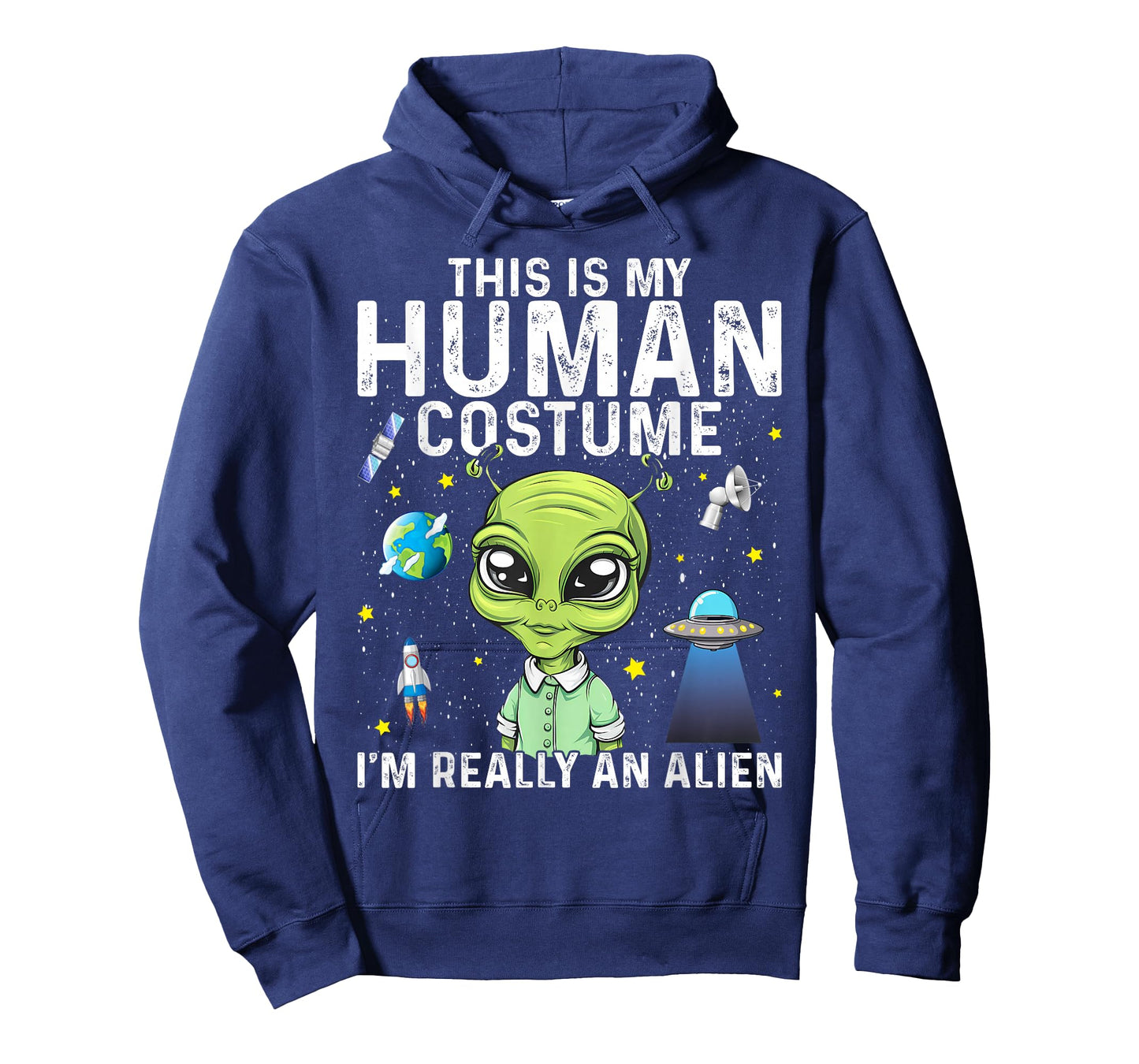 This Is My Human Costume I'm Really An Alien T-Shirt