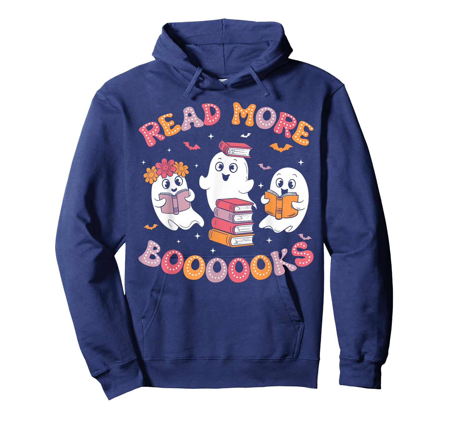 Cute Ghost Book Read More Books Funny Teachers Halloween T-Shirt