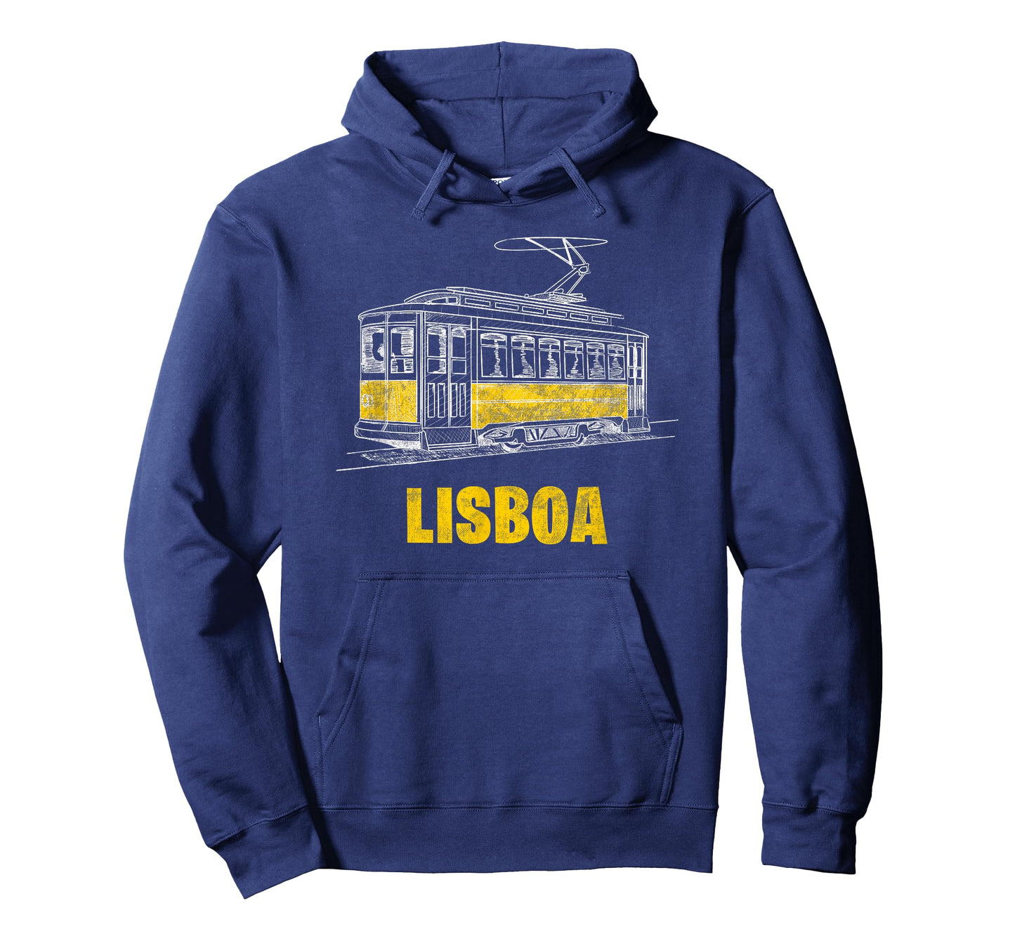 Vintage Lisbon Cable Car Shirt Portugal Travel Tram T-Shirt