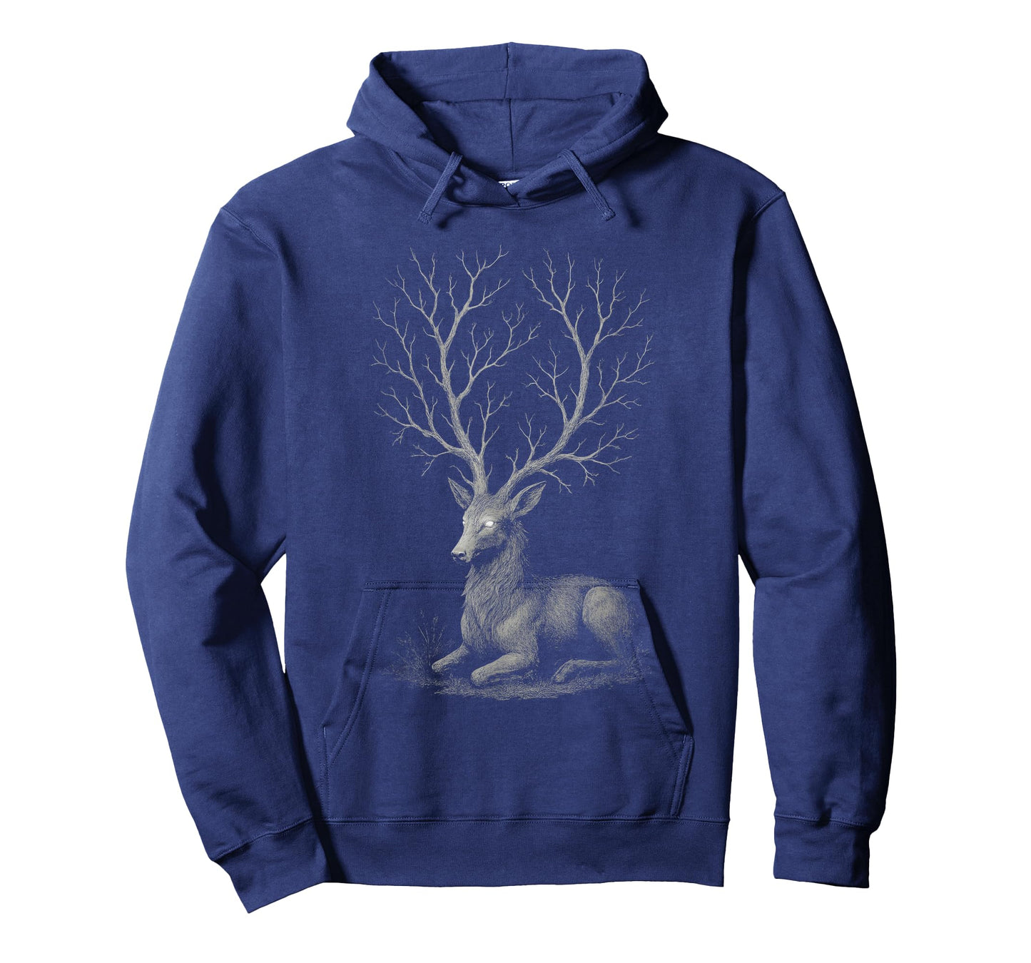 Deer Forest Tree Antlers Dark Creepy Goth Alt Alternative T-Shirt
