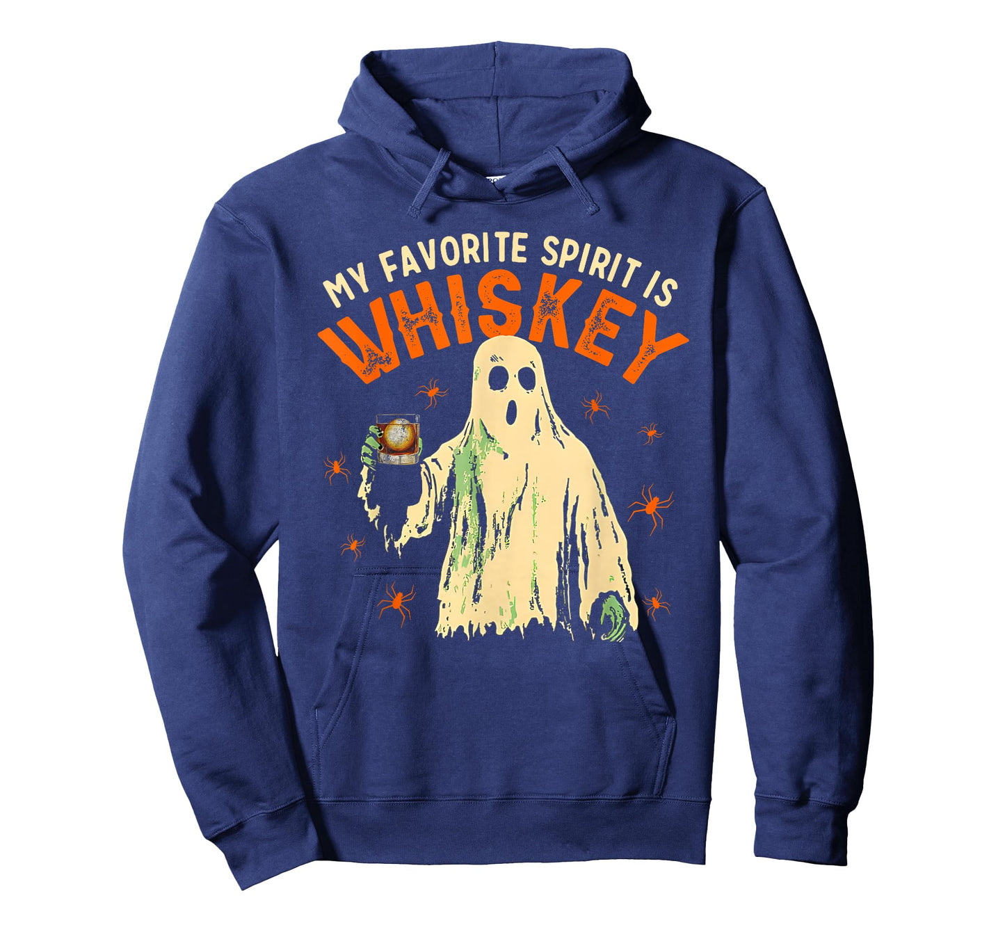 My Favorite Spirit is Whiskey Ghost Halloween Costume Men T-Shirt