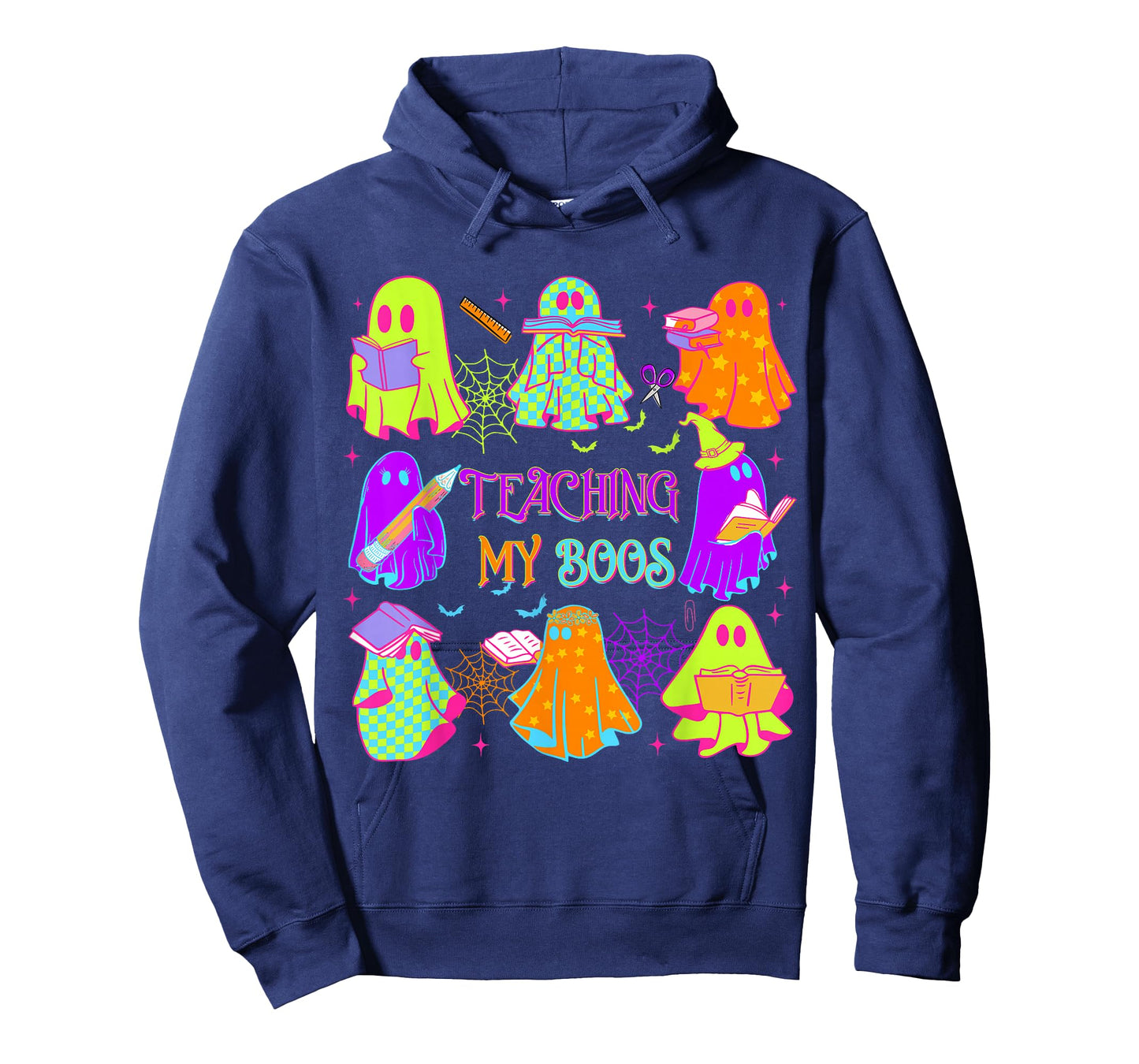 Teaching My Boos Ghost Halloween Teacher Spooky Season Women T-Shirt