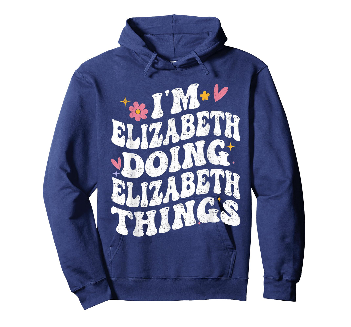 I'm Elizabeth Doing Elizabeth Things Groovy Personalized T-Shirt