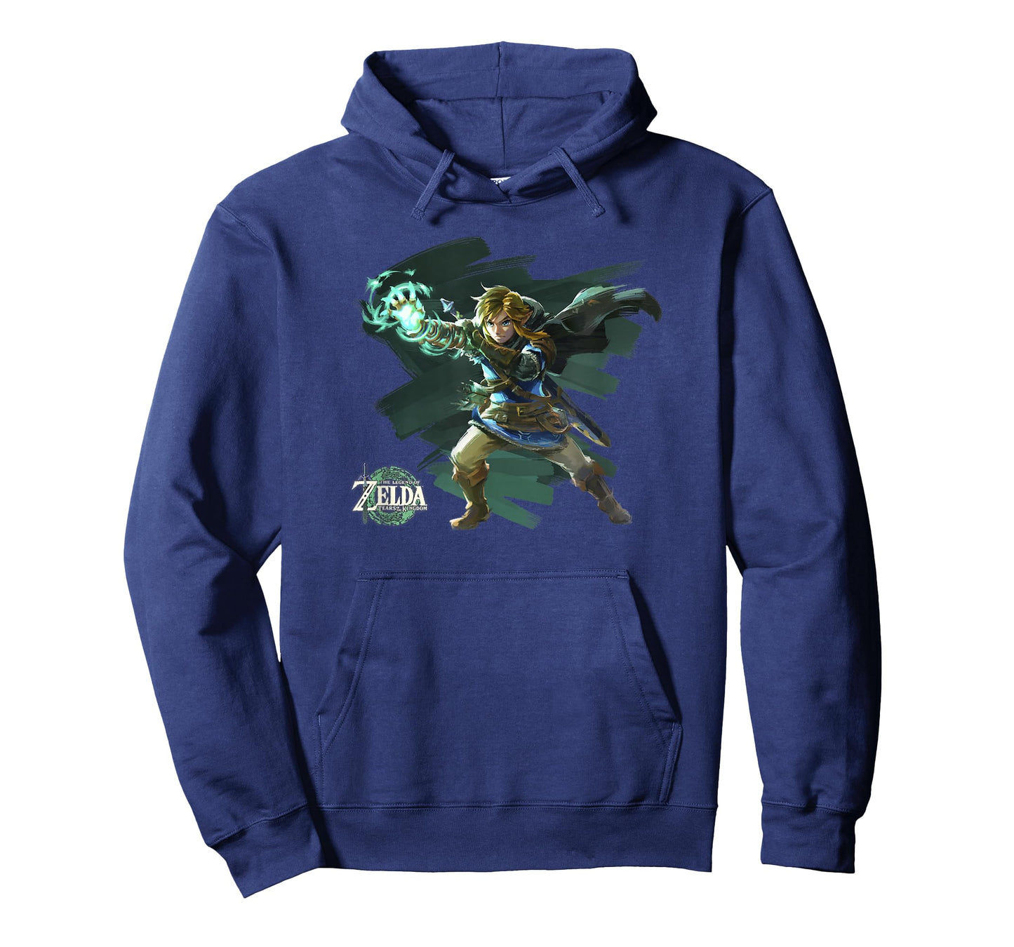 The Legend of Zelda Tears Of The Kingdom Link Brush Art T-Shirt