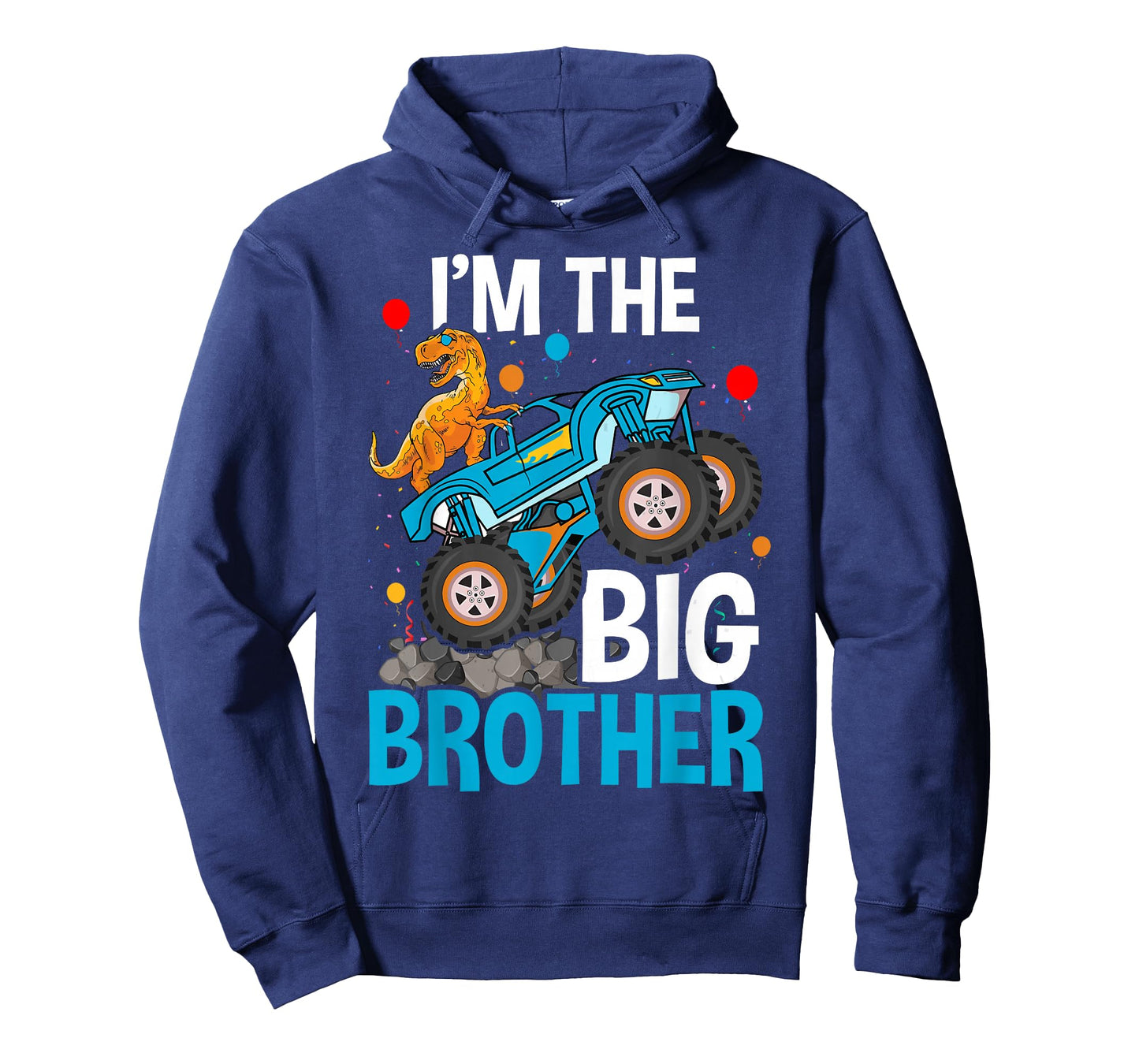 I'm The Big Brother - Funny Monster Truck T-Shirt